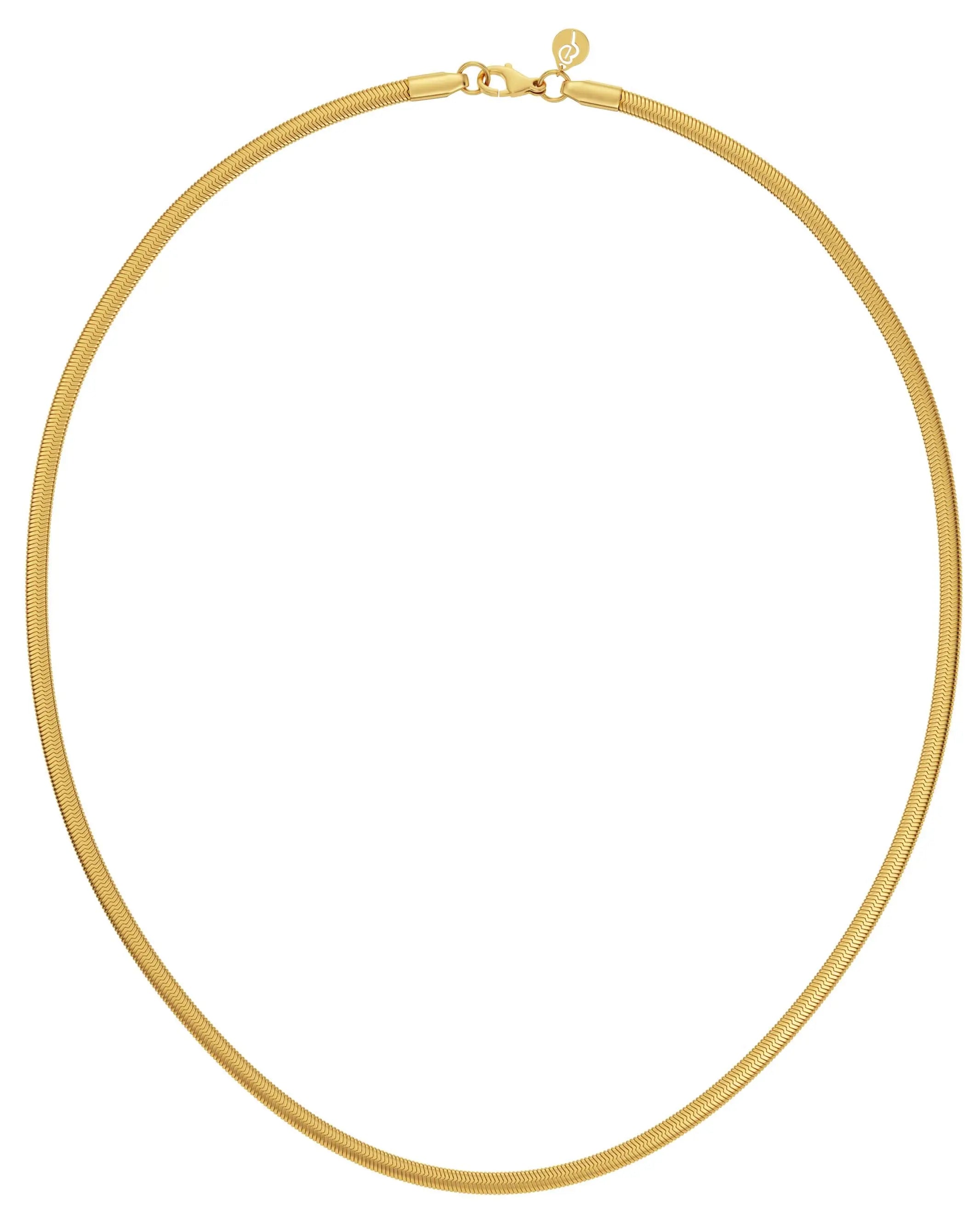 Herringbone Chain 45 cm Gold Edblad