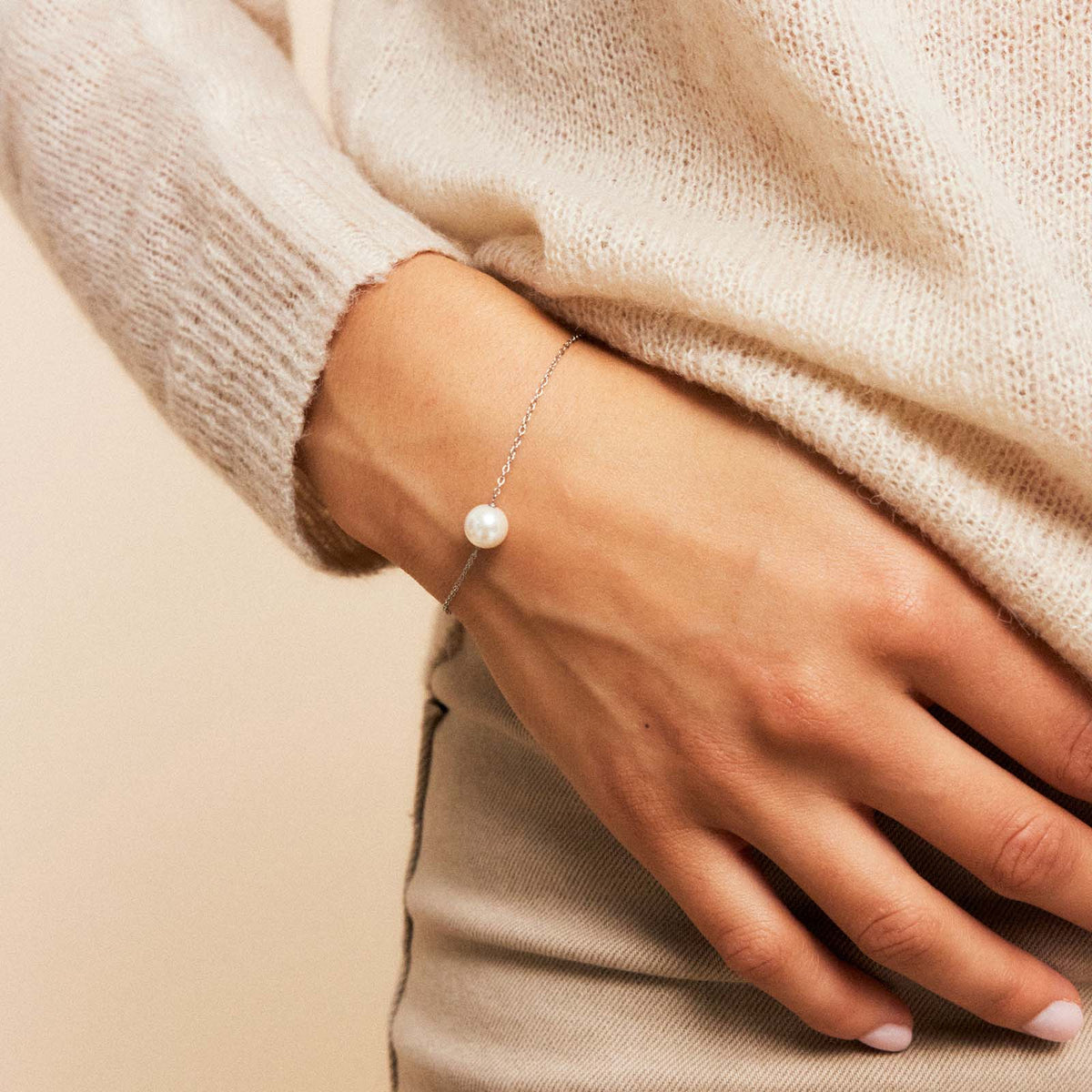 Lilian Bracelet L Silver