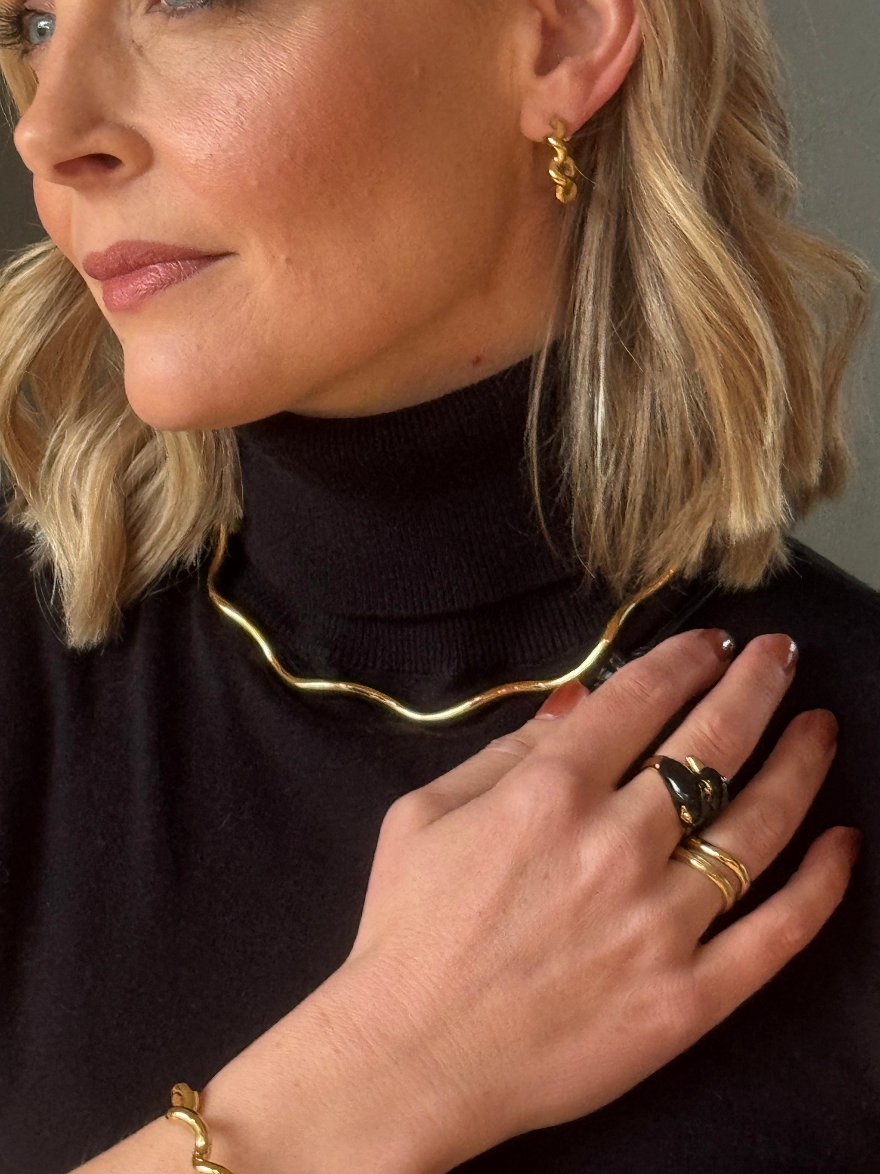 Spiral Collier Gold