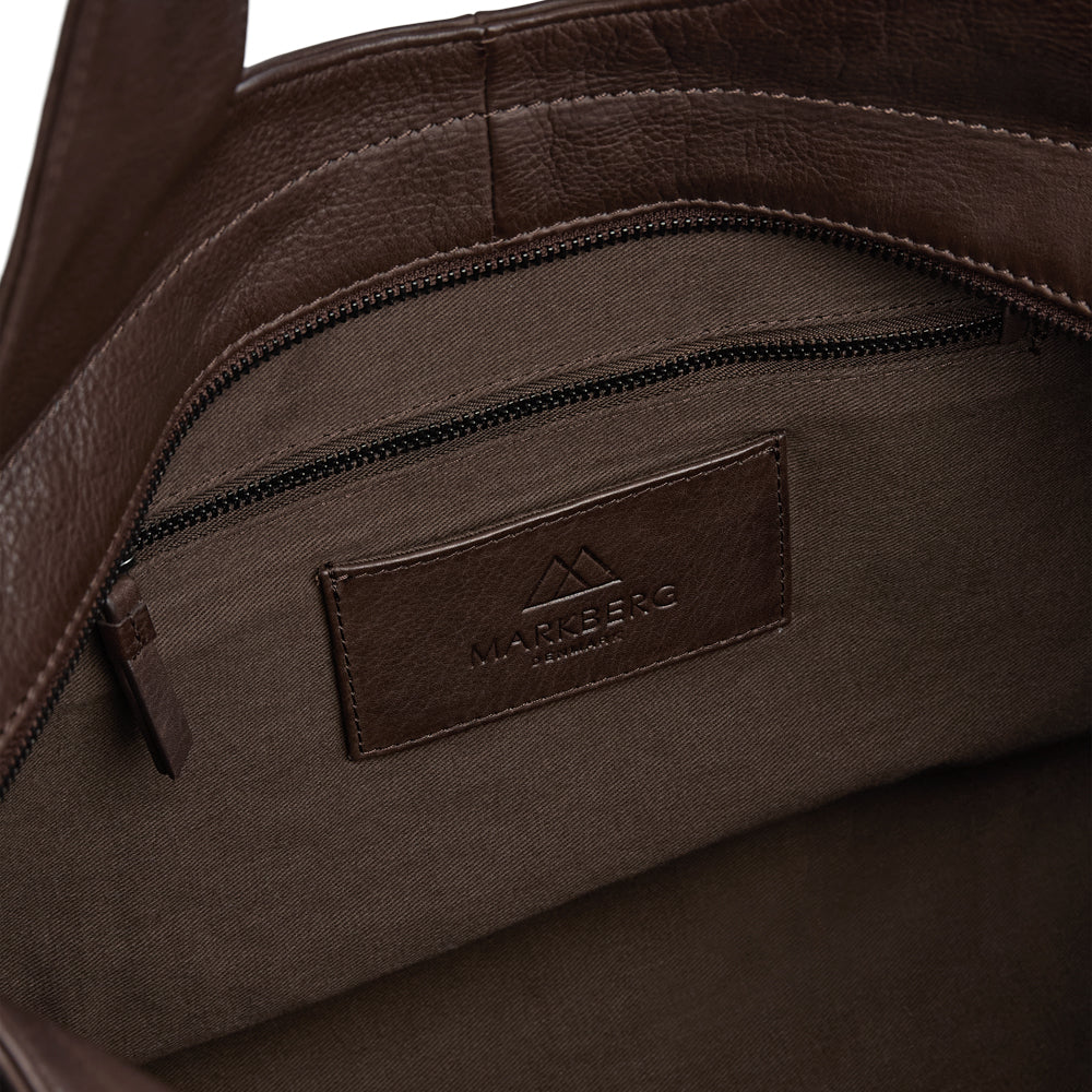 Laurine Shopper, Soft Vintage - Espresso
