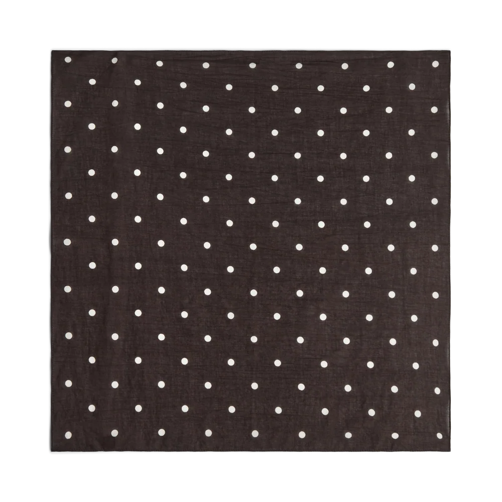Kyoto Scarf - Polka Dot, Brown