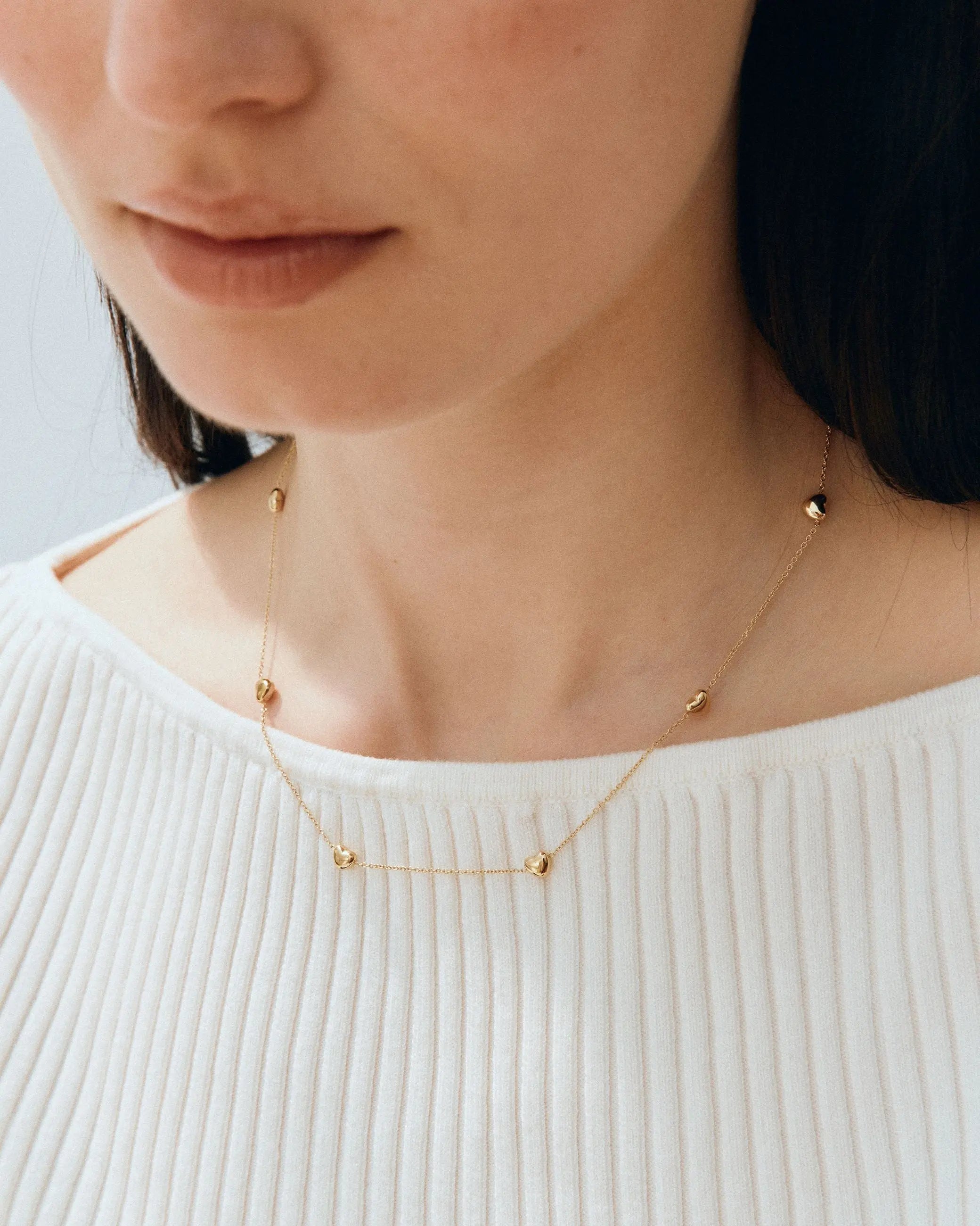 Barley Necklace Multi Gold Edblad
