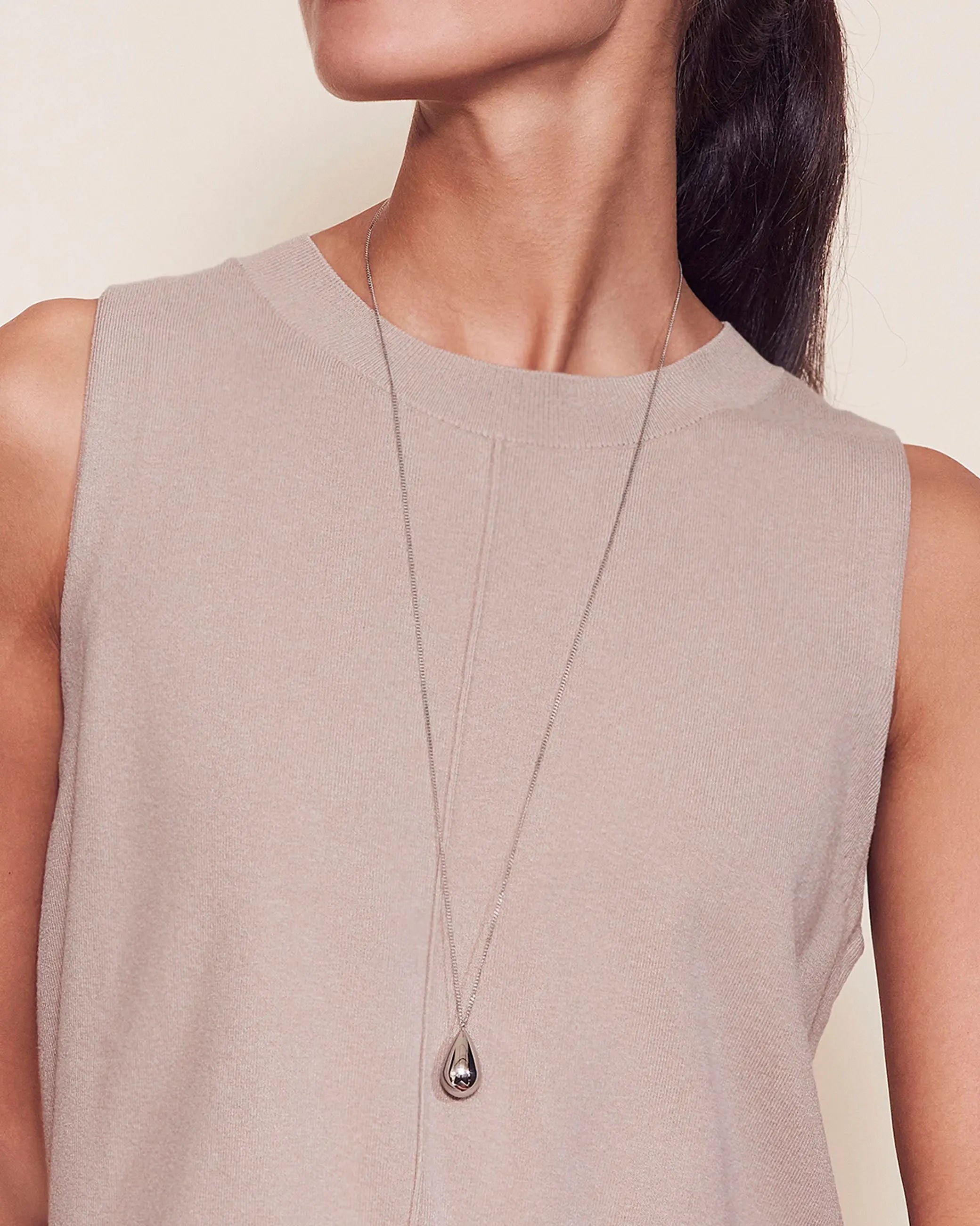 Drop Necklace Steel Edblad