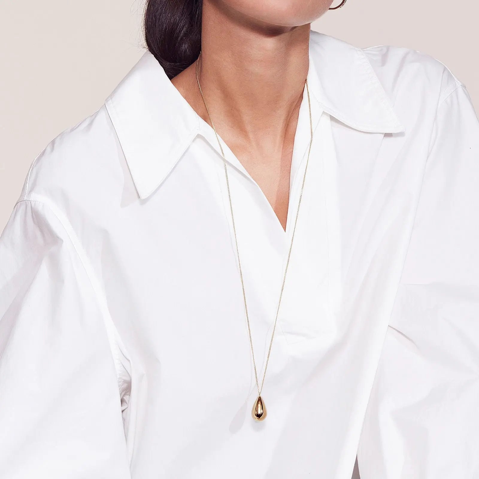 Drop Necklace Gold Edblad