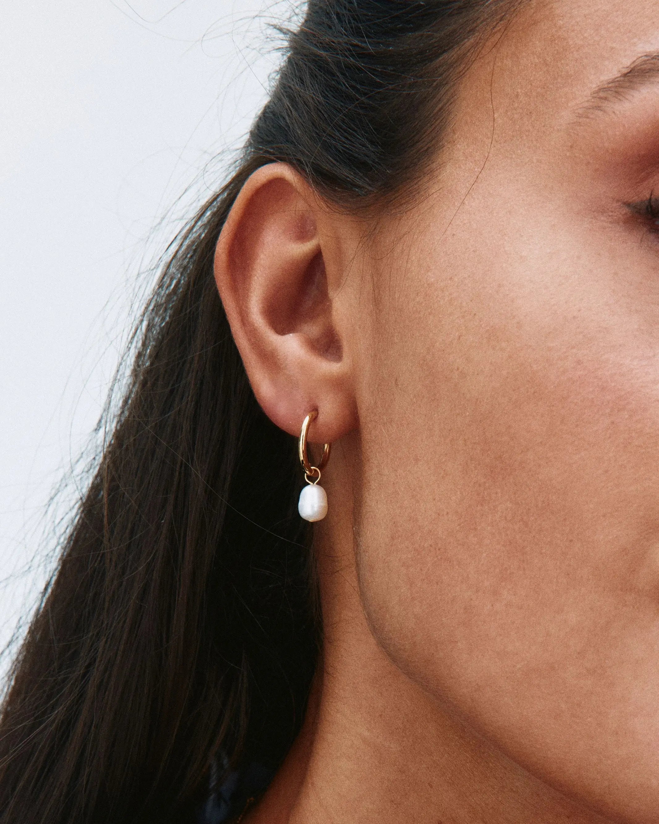 Perla Hoops Gold Edblad