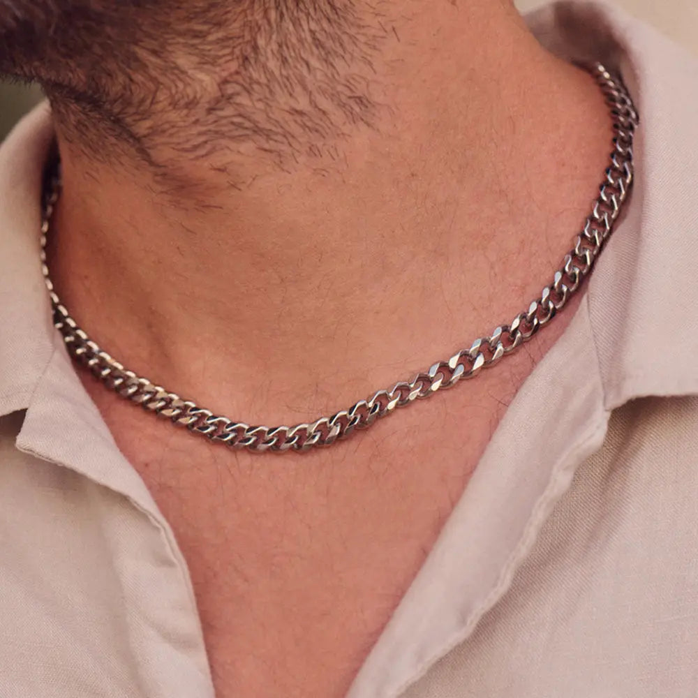 Clark Chain Necklace Silver Edblad
