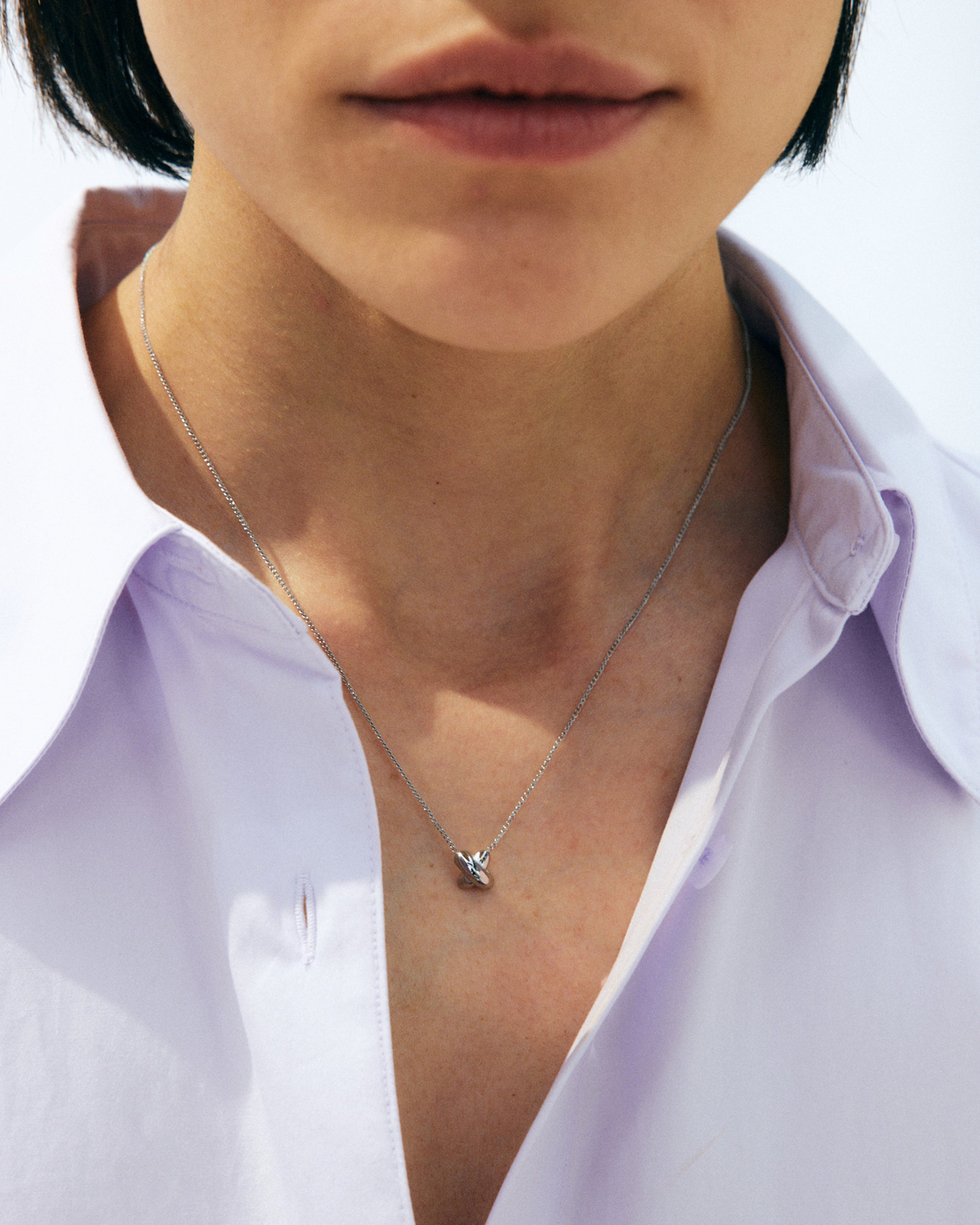 Alexa Necklace S Silver Edblad NZ
