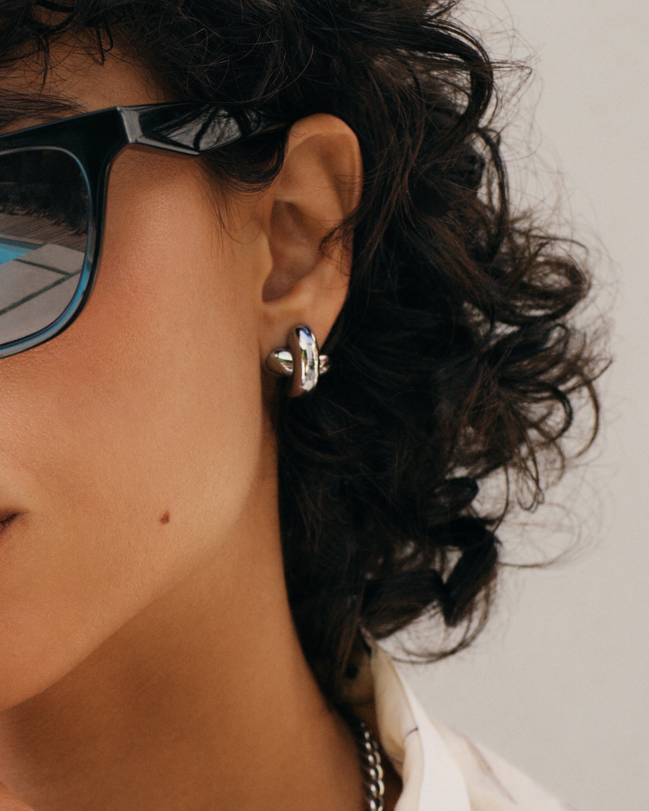Alexa Studs L Silver Edblad NZ
