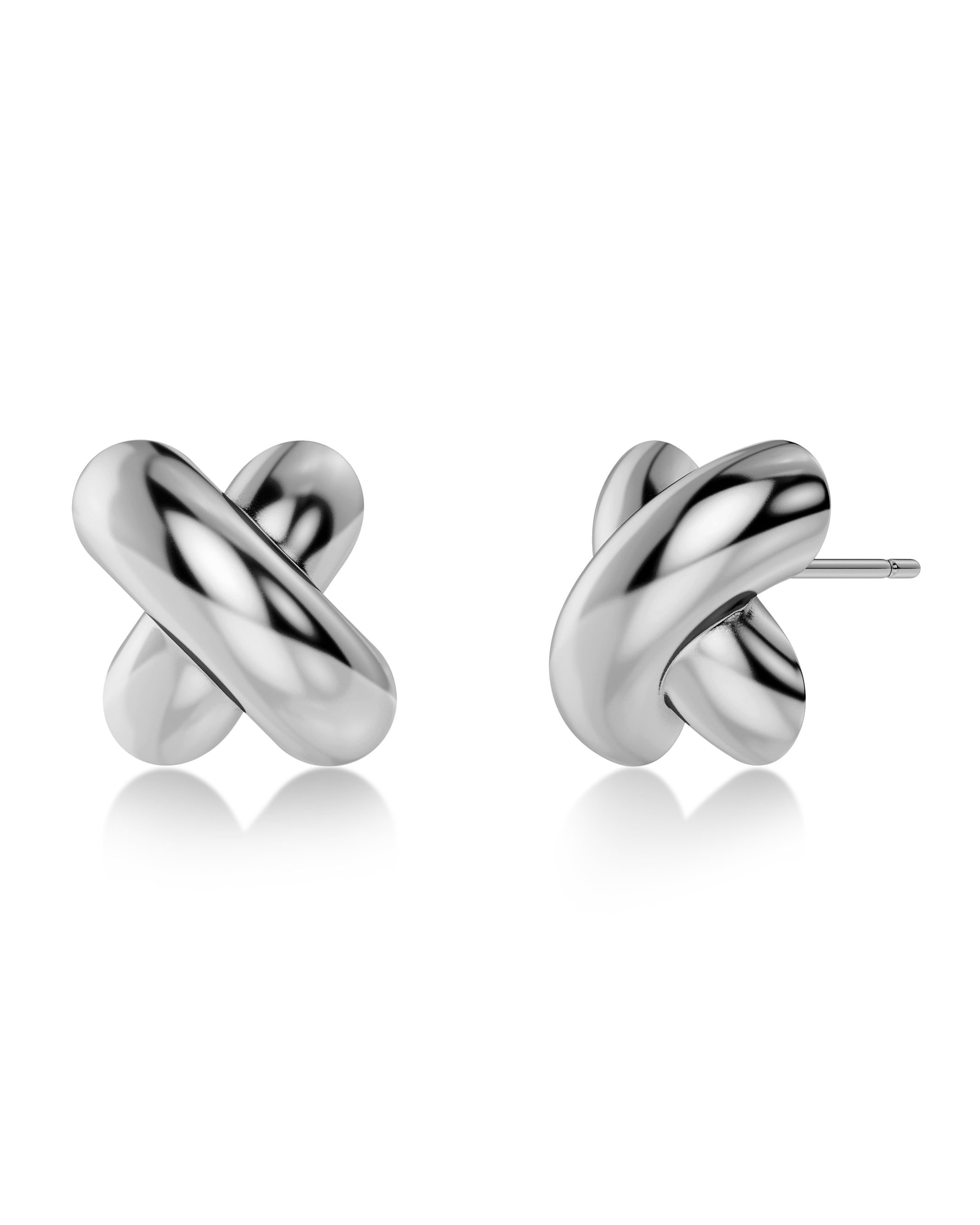 Alexa Studs L Silver Edblad NZ