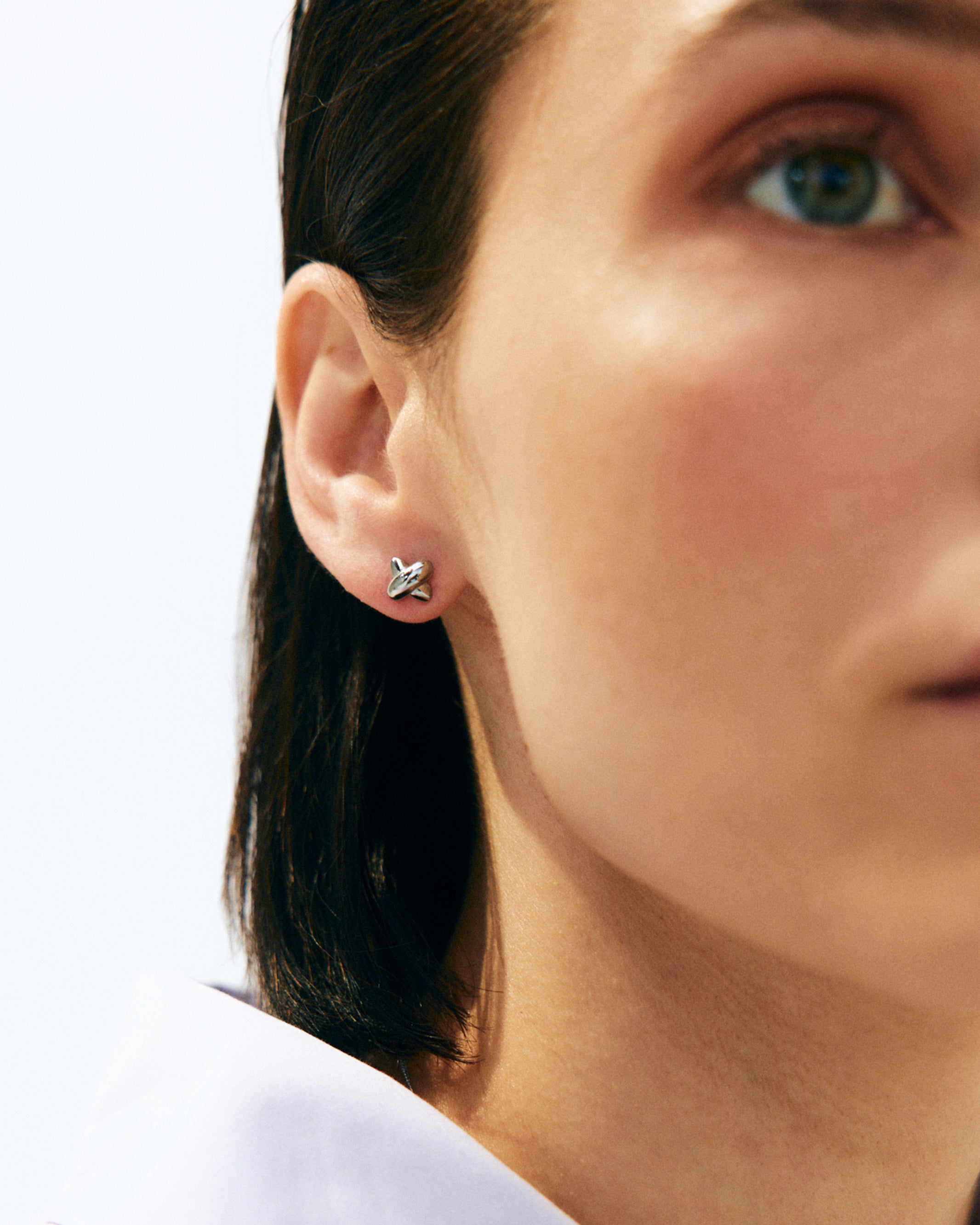 Alexa Studs S Silver Edblad NZ