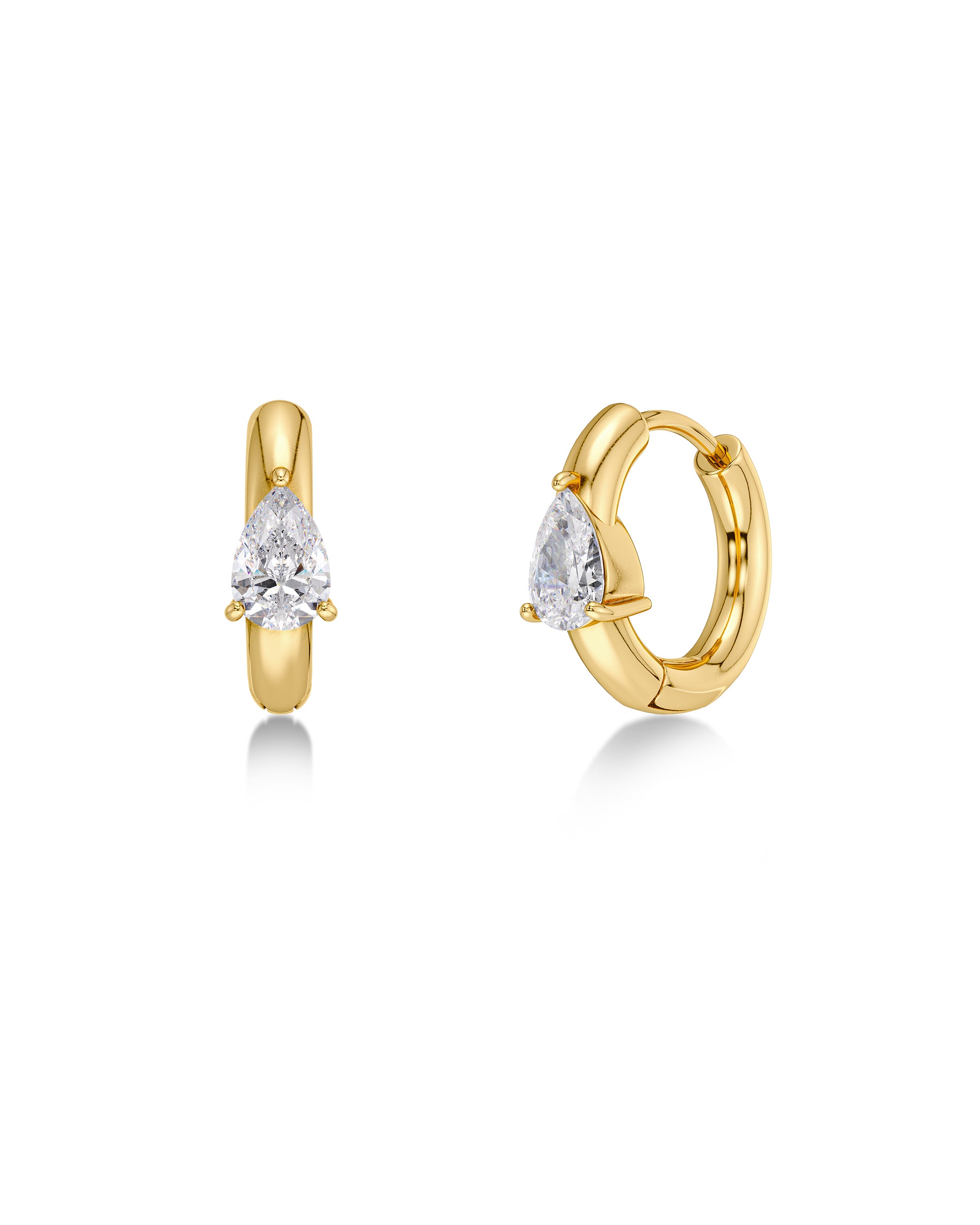 Arrow Hoops S Gold