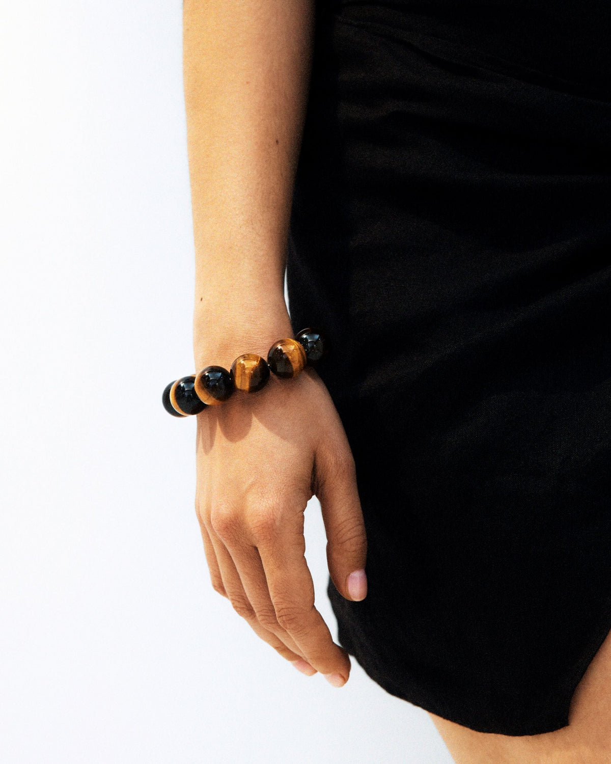 Aura Bracelet Maxi Tiger Eye Gold EdbladNZ