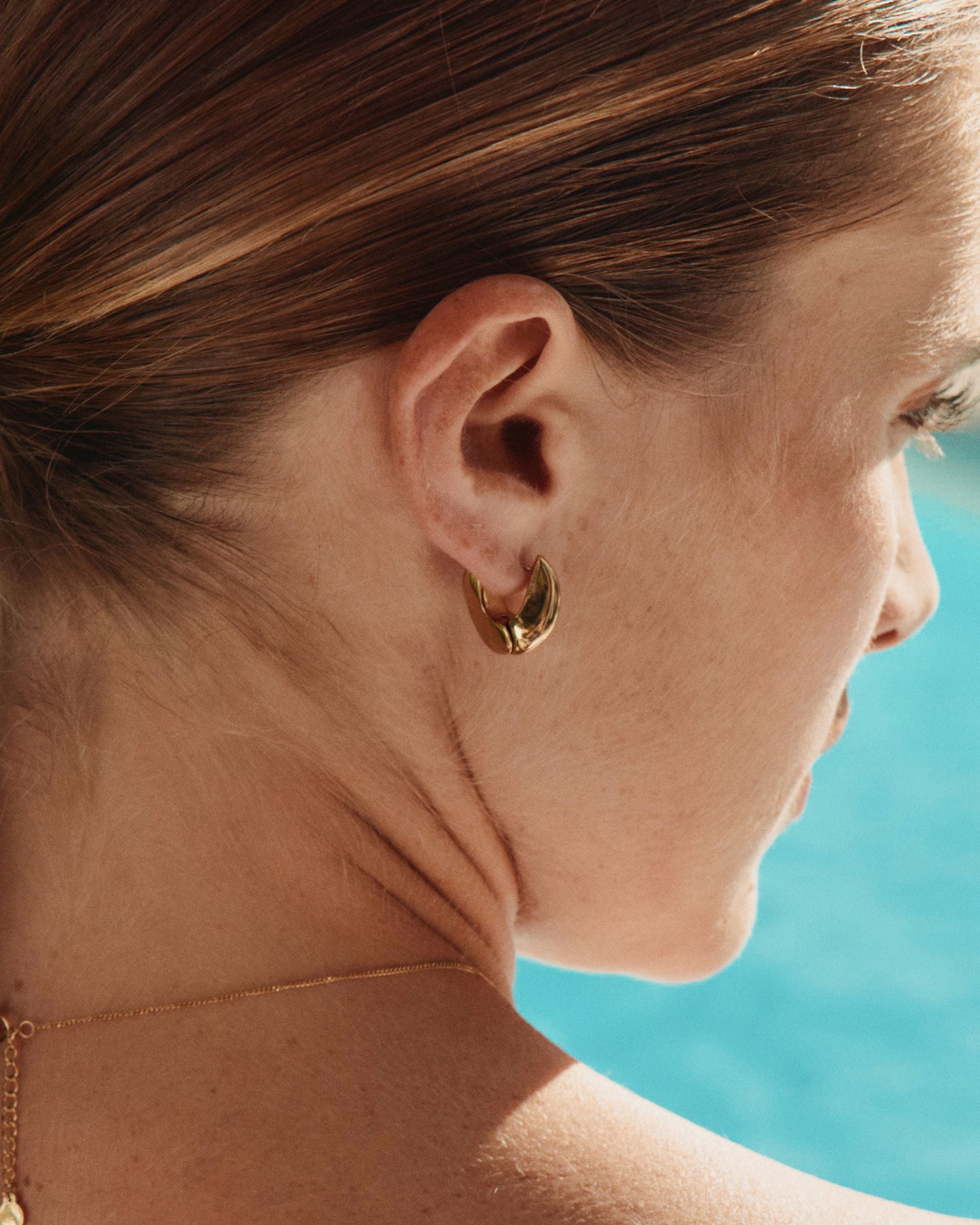 Azura Hoops L Gold EdbladNZ