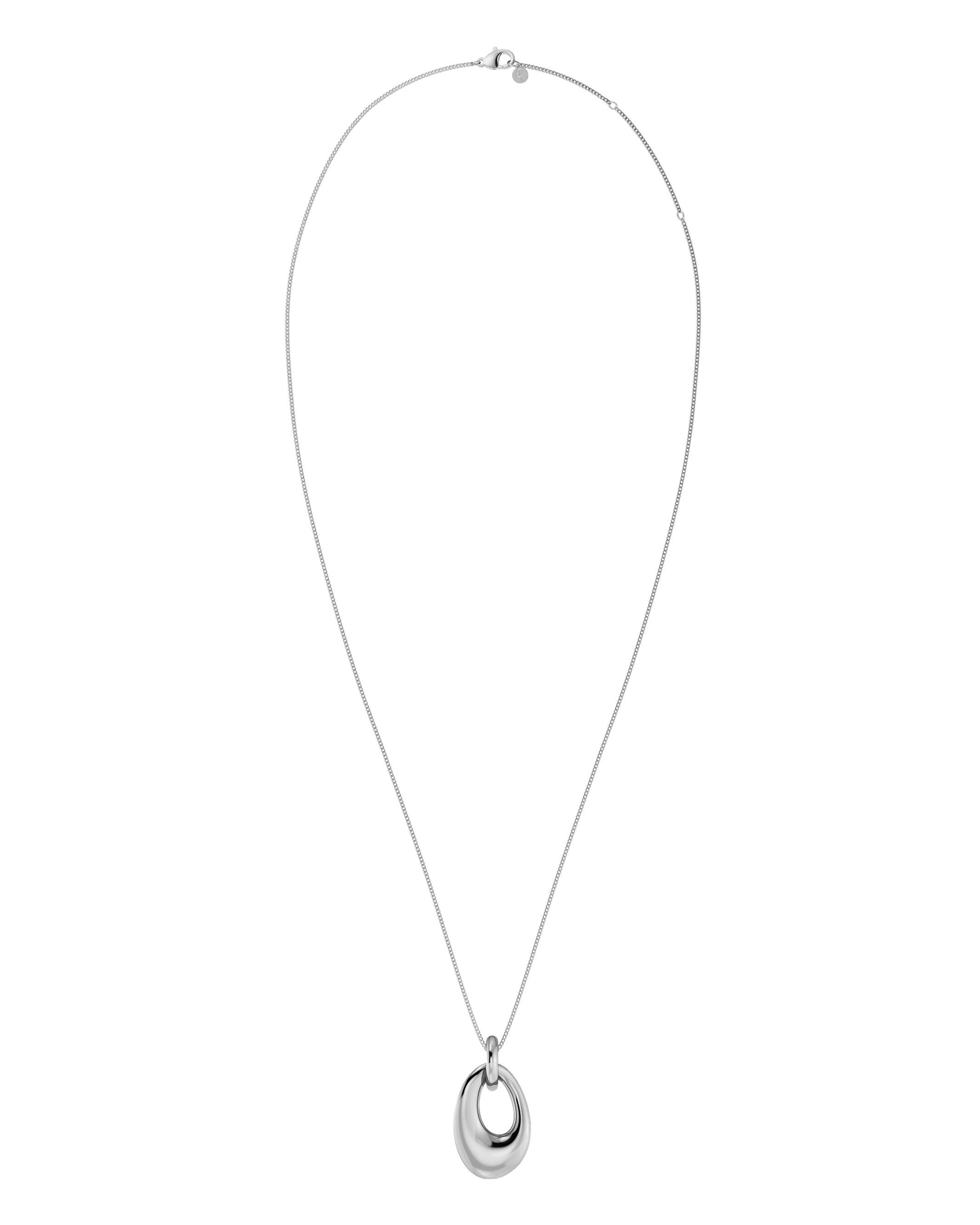 Azura Necklace L Silver EdbladNZ