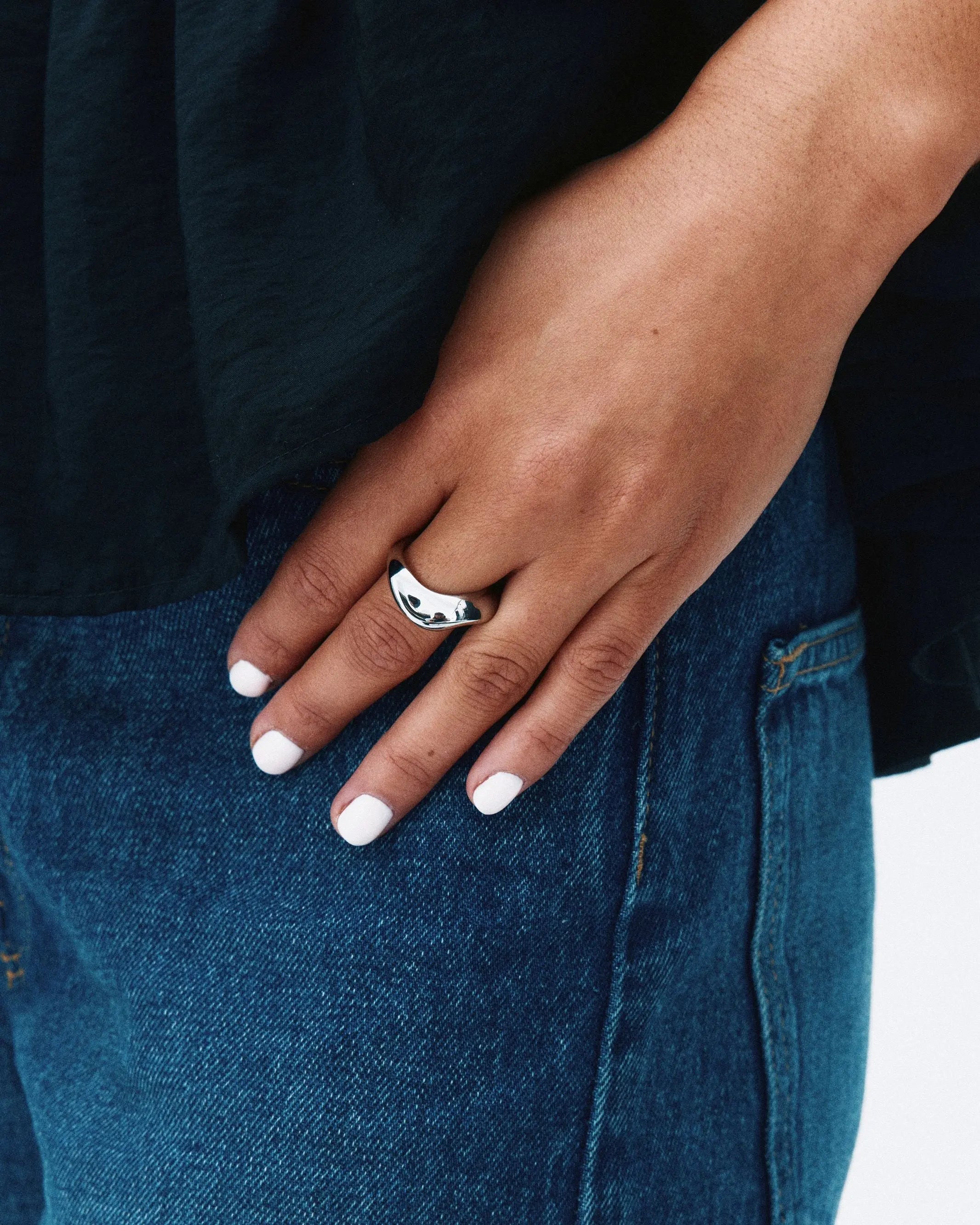 Sculptured Cocktail Ring