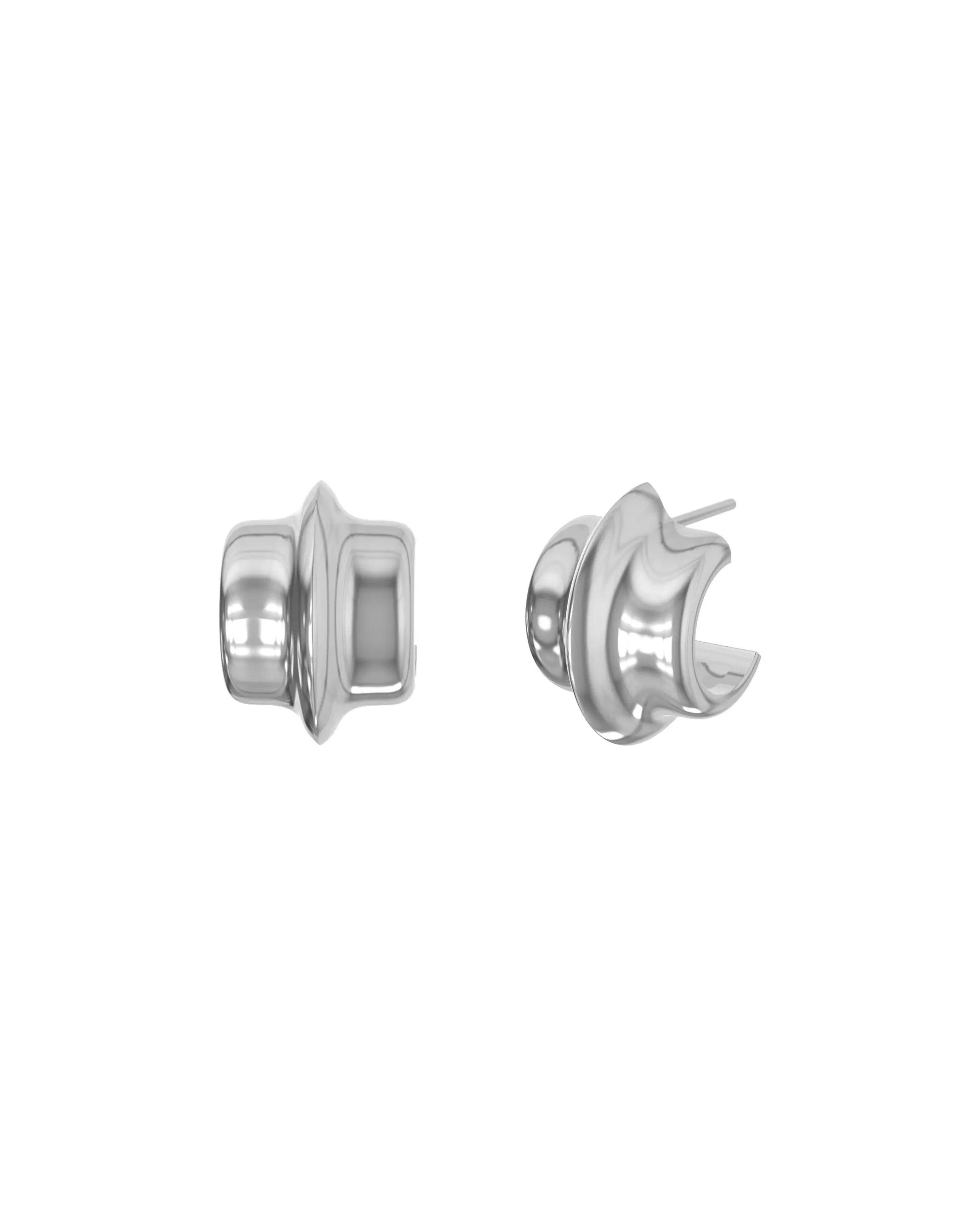 Barre Hoops S Silver Edblad