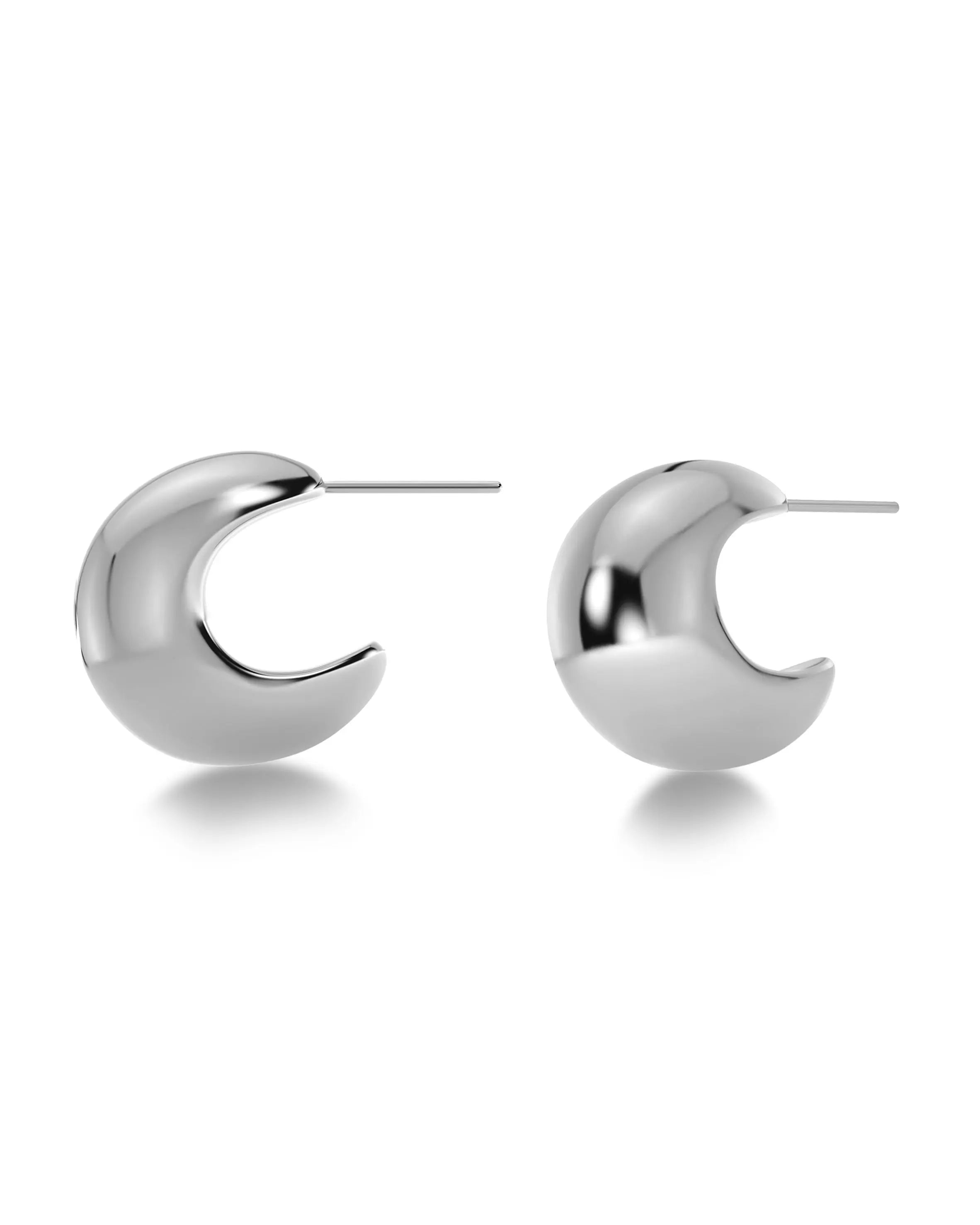 Bold Creoles S Silver Edblad