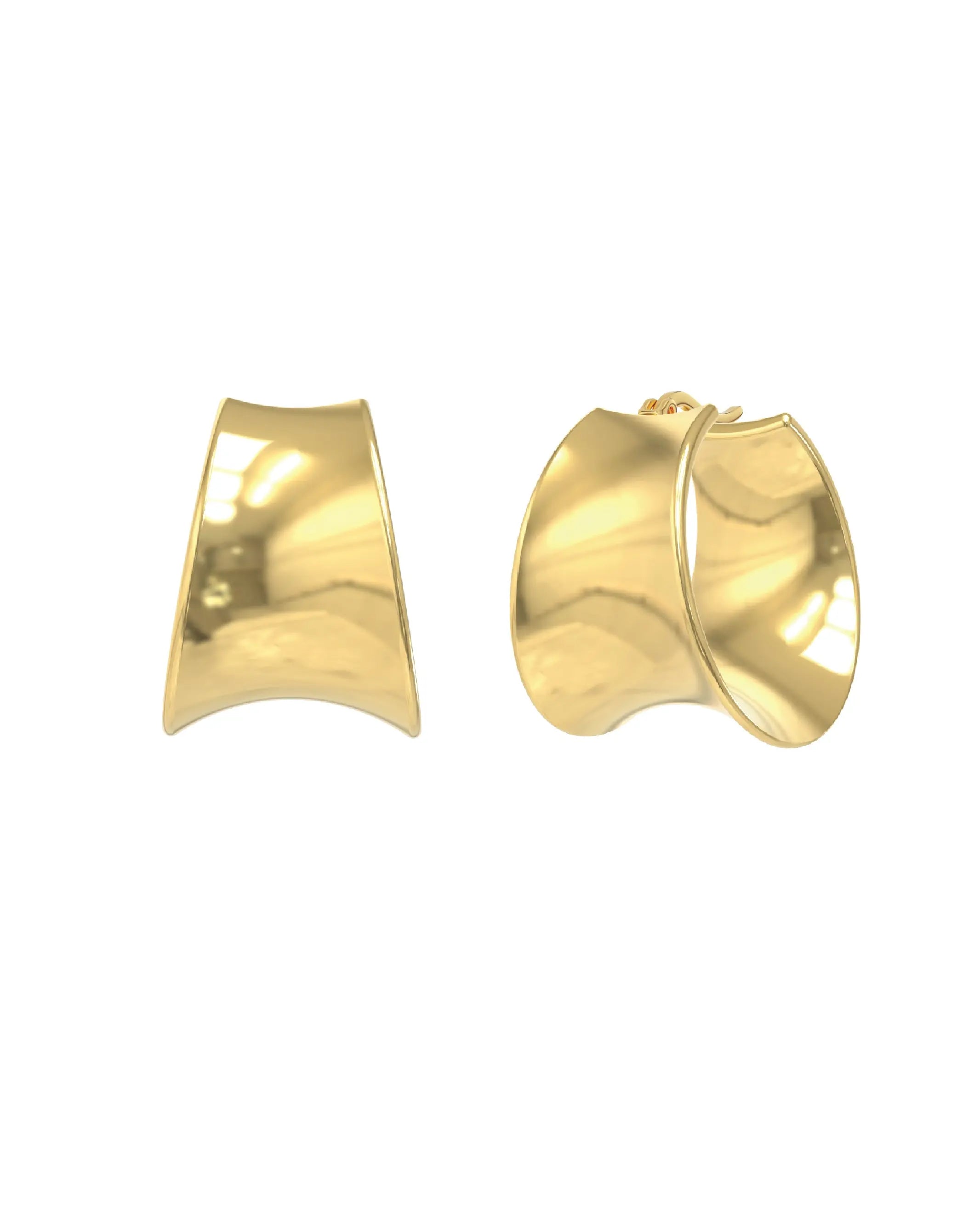 Cane Hoops L Gold Edblad NZ