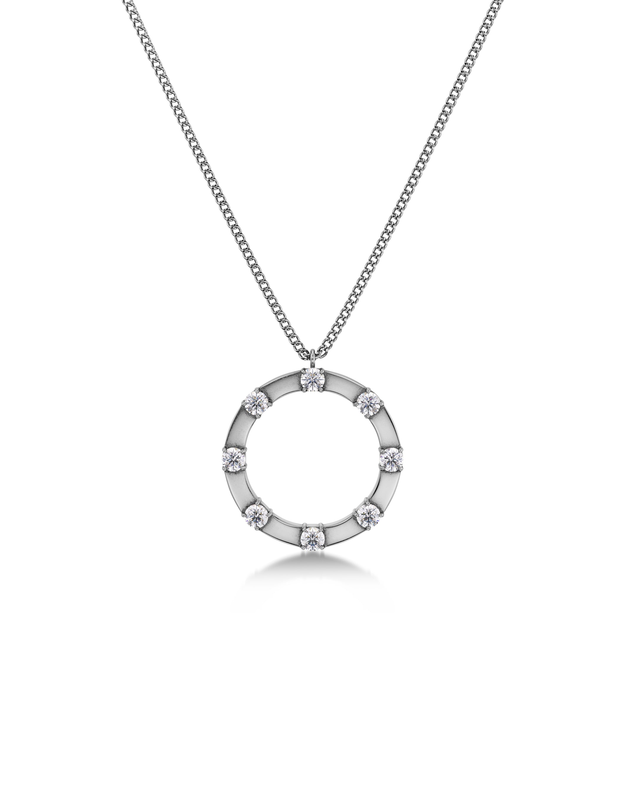 Celeste Necklace L Silver