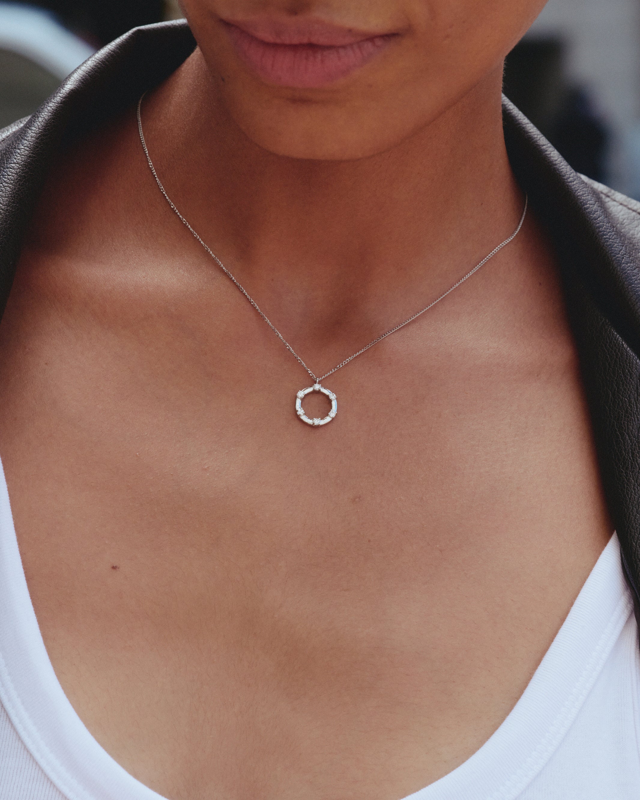Celeste Necklace S Silver