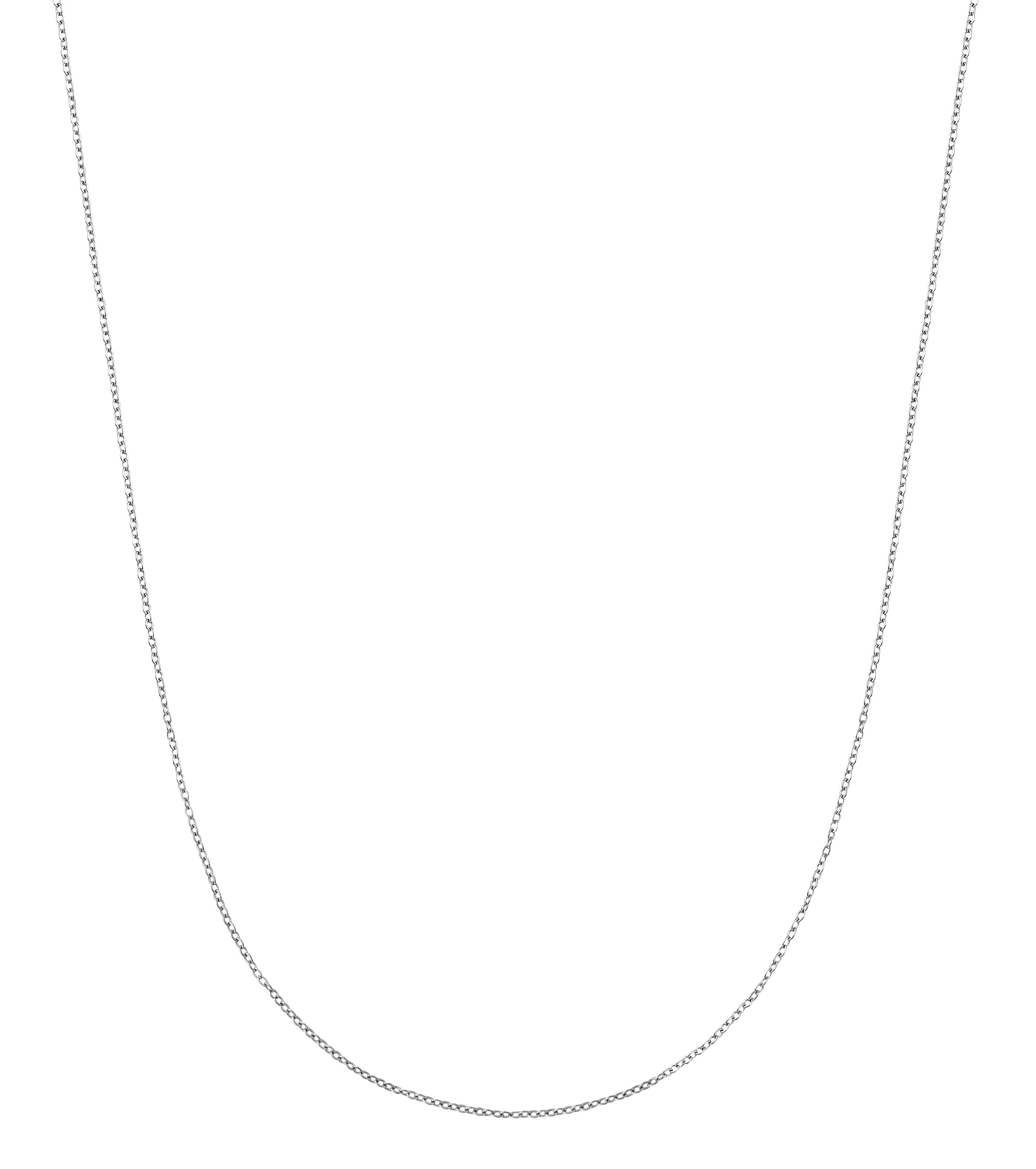 Anchor Silver Charm Chain – 50 cm