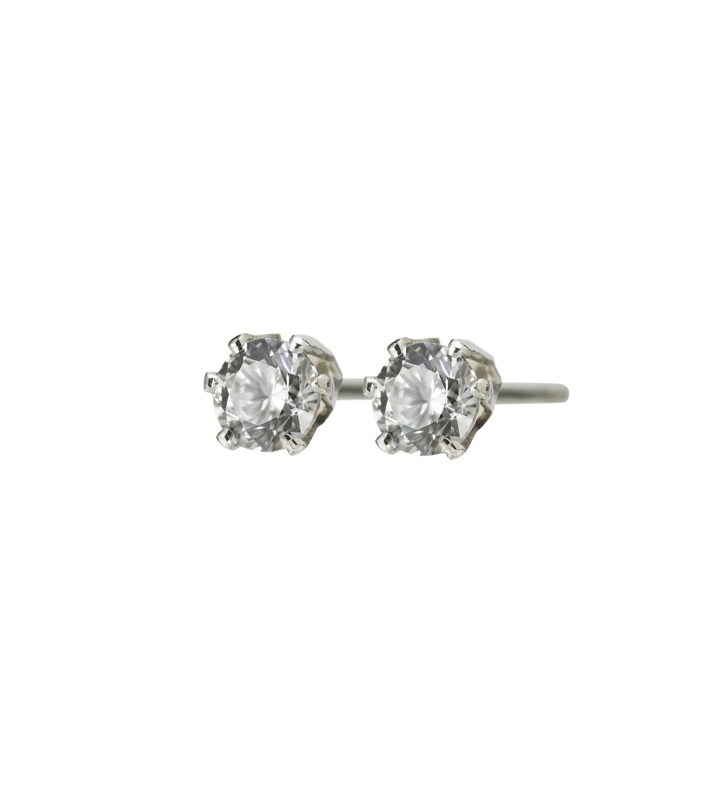 Crown Studs Mini Silver Edblad