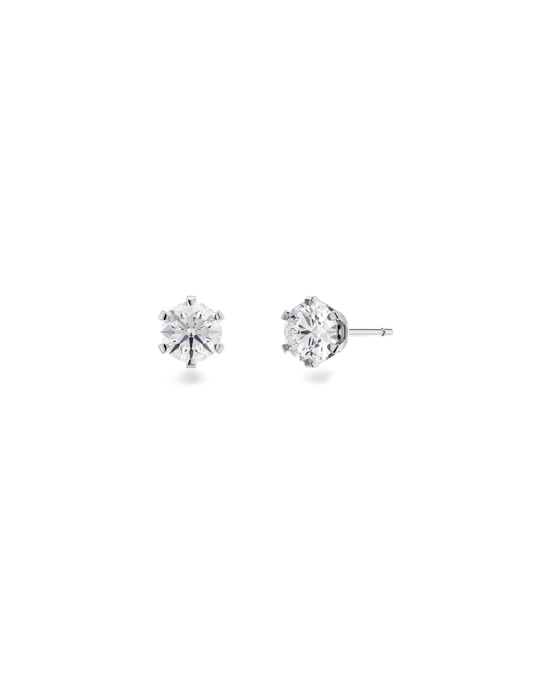 Crown Studs Silver Edblad