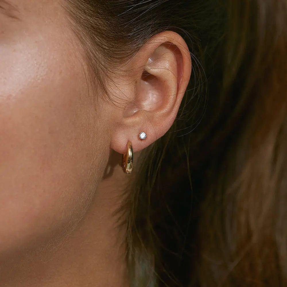 Crown Studs Mini Gold Edblad