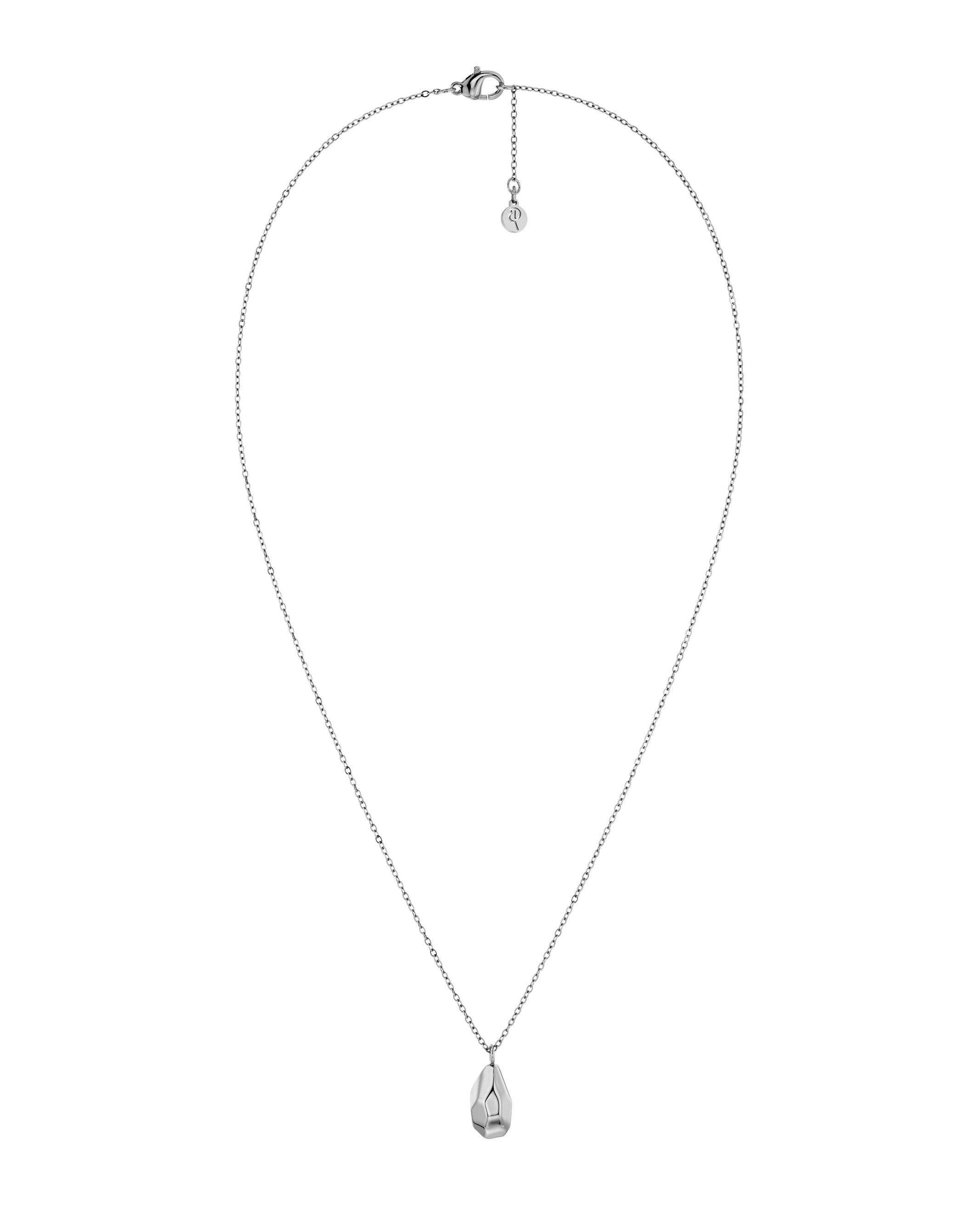Crystalite Necklace S Silver