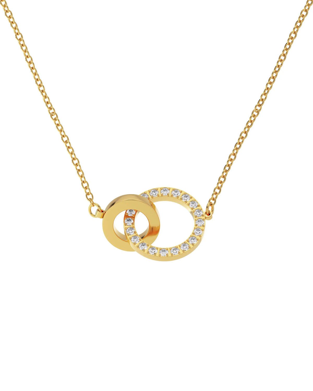 Eternal Orbit Necklace Gold Edblad