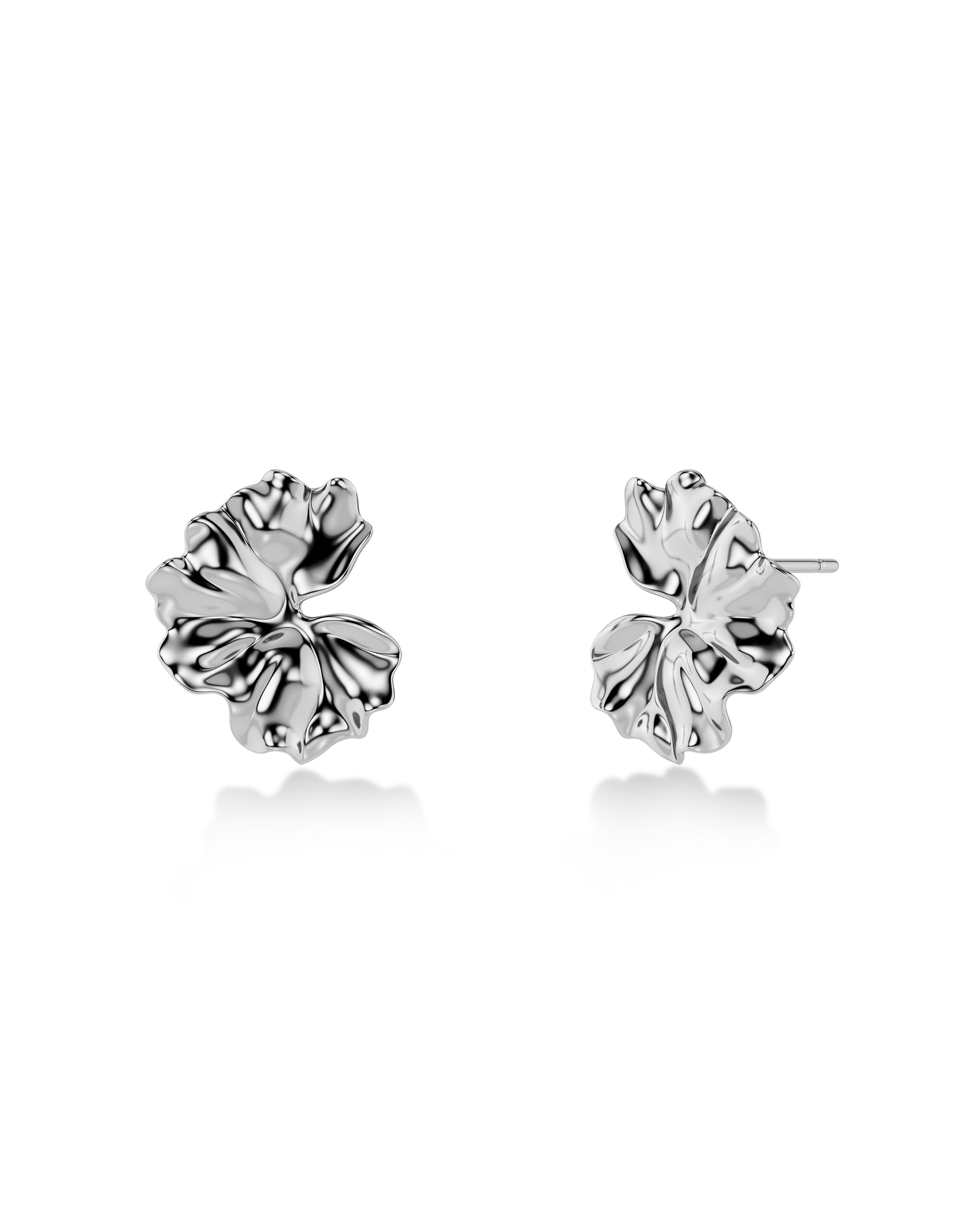 Gerana Studs S Silver Edblad NZ