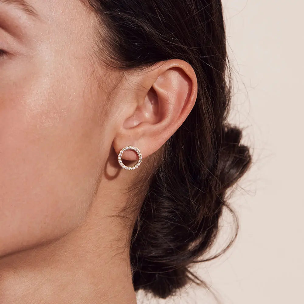 Glow Studs Gold Edblad