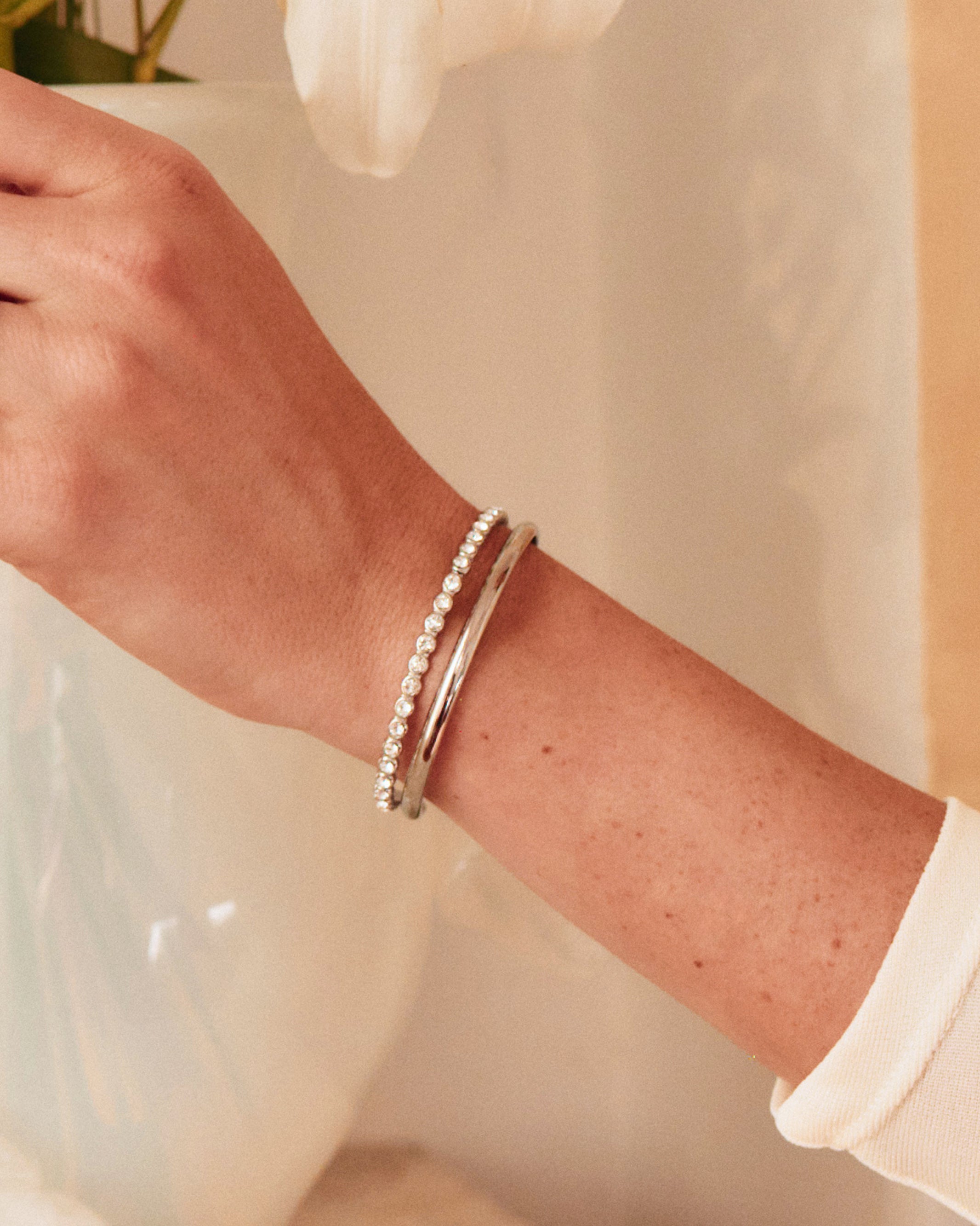Grace Bangle Silver Edblad NZ