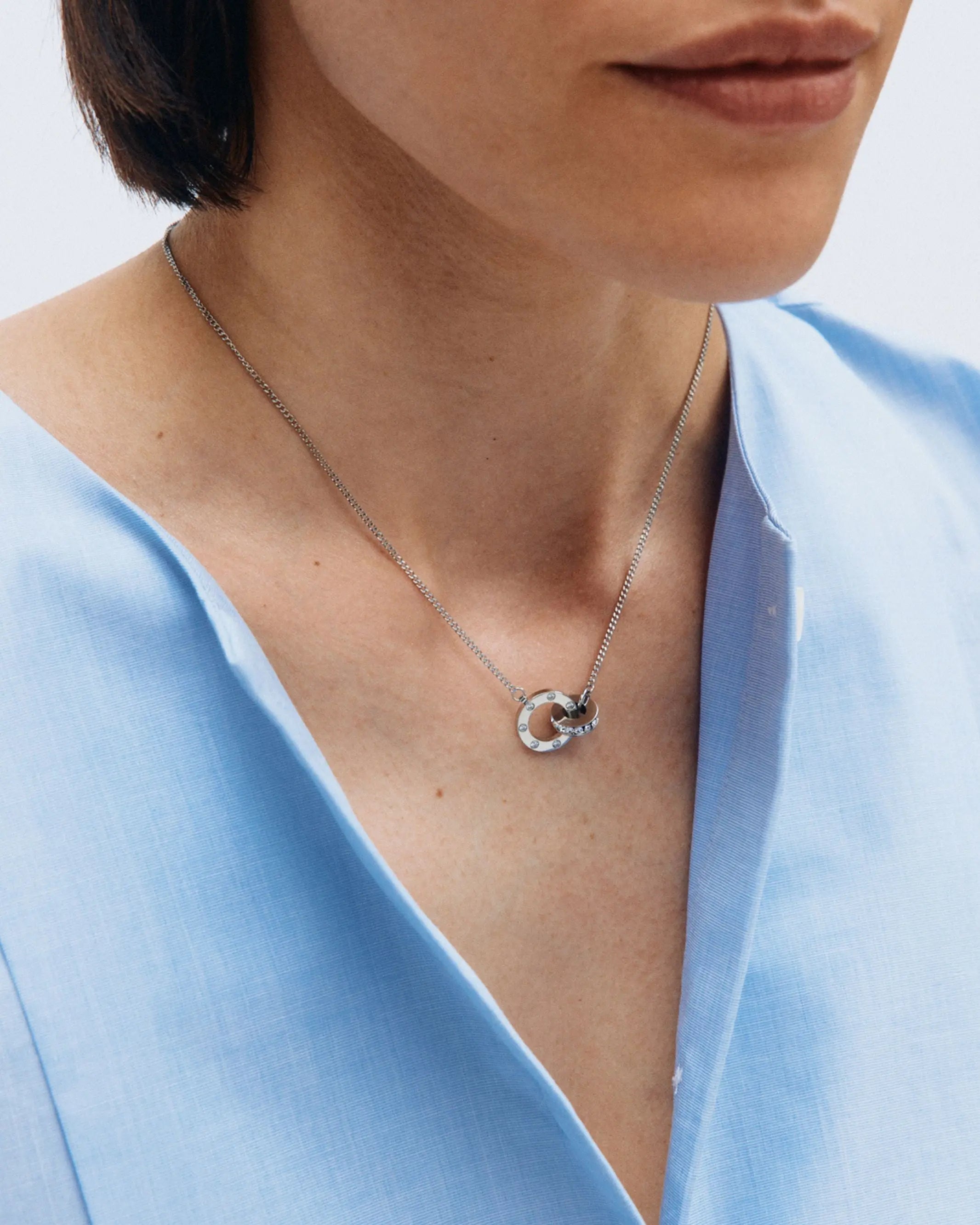 Ida Necklace Mini Silver Edblad