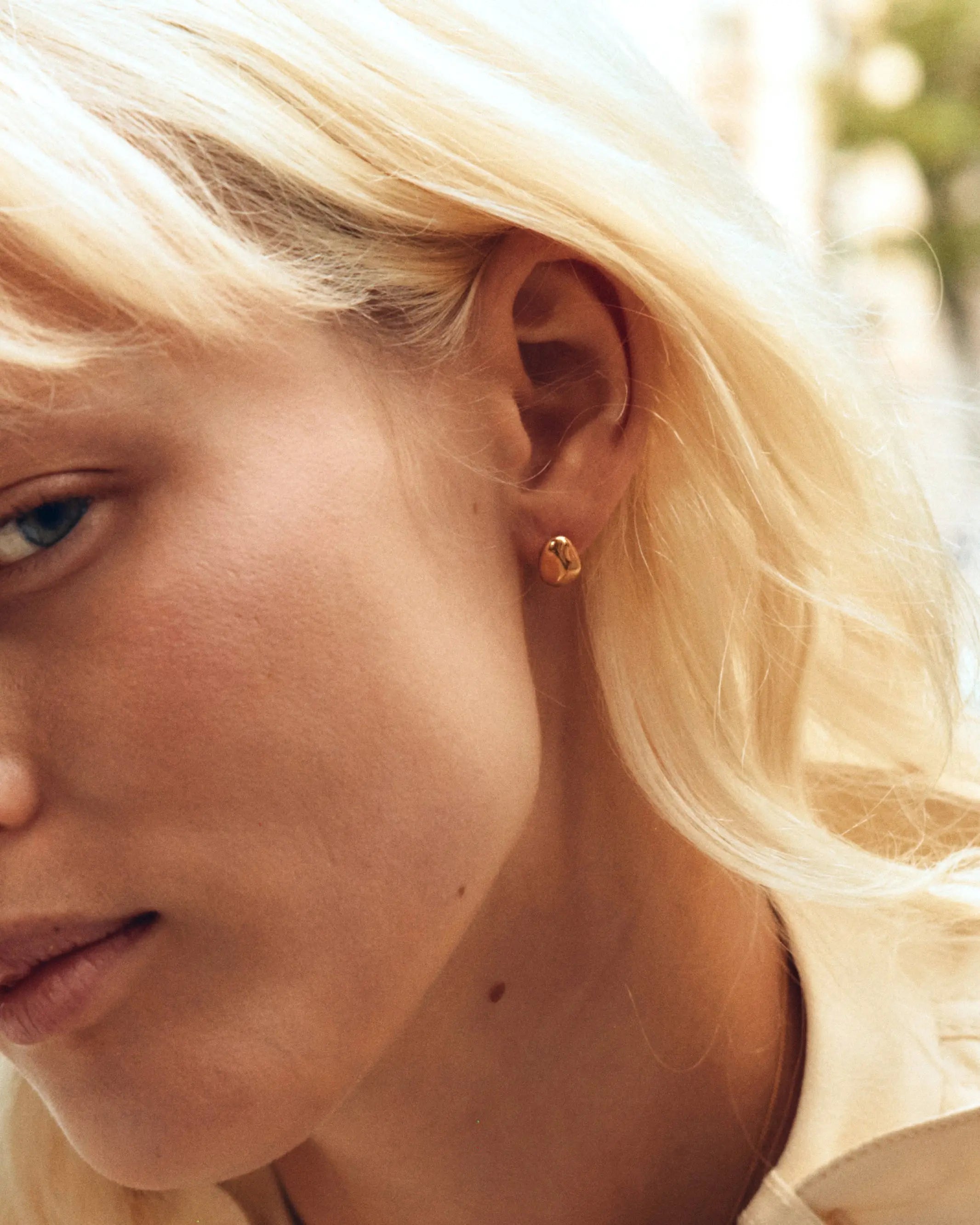 Leora Studs Silver EdbladNZ