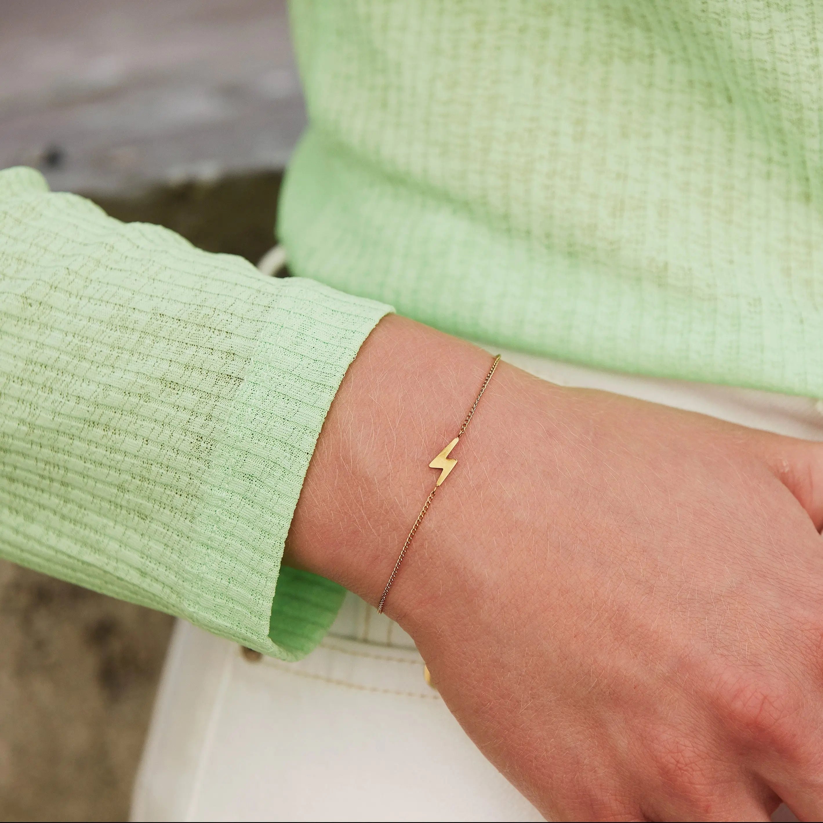 Lightning Bracelet Gold Edblad