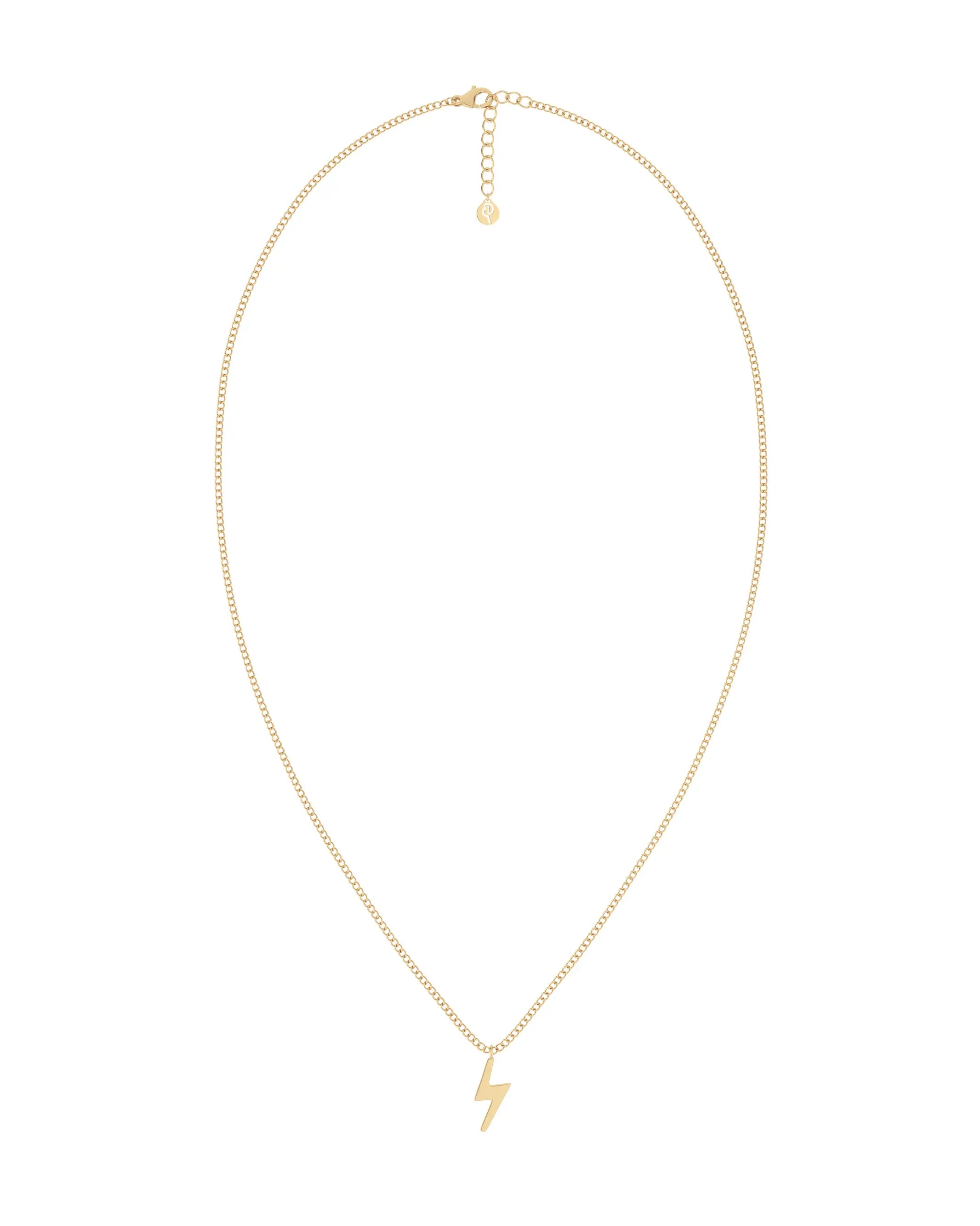 Lightning Necklace Gold Edblad