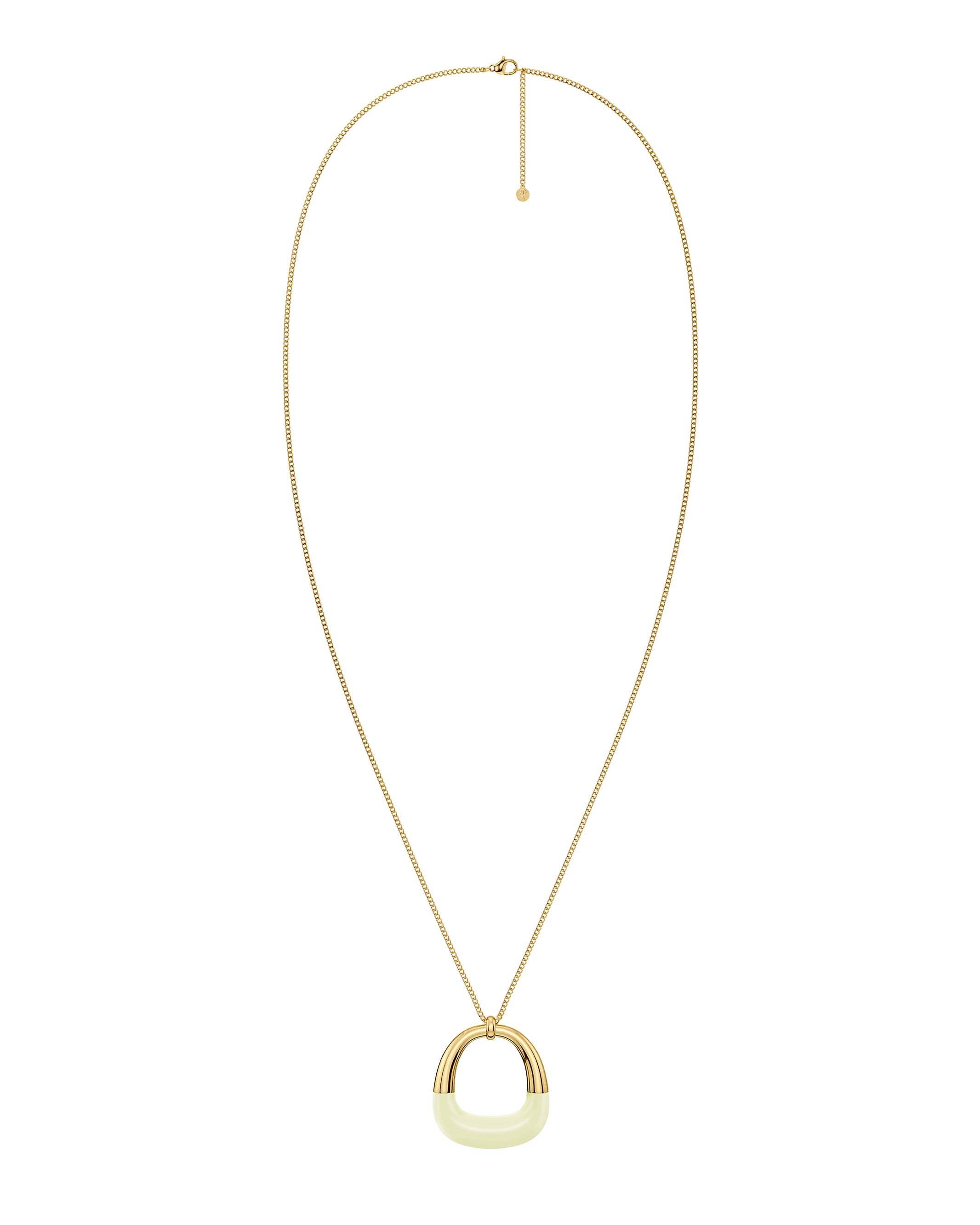 Lore Necklace Offwhite Gold