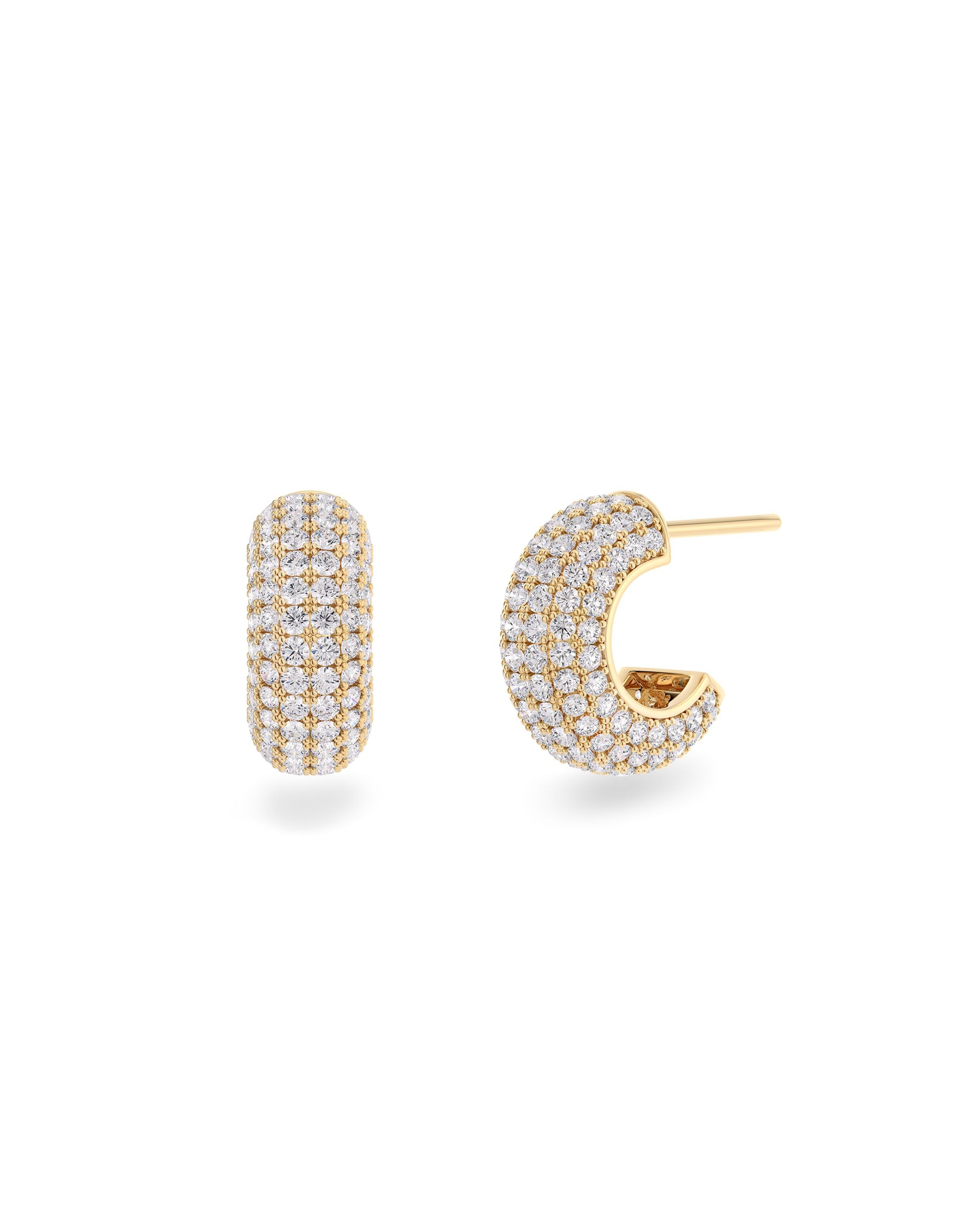 Luxe Gold Creole Earrings