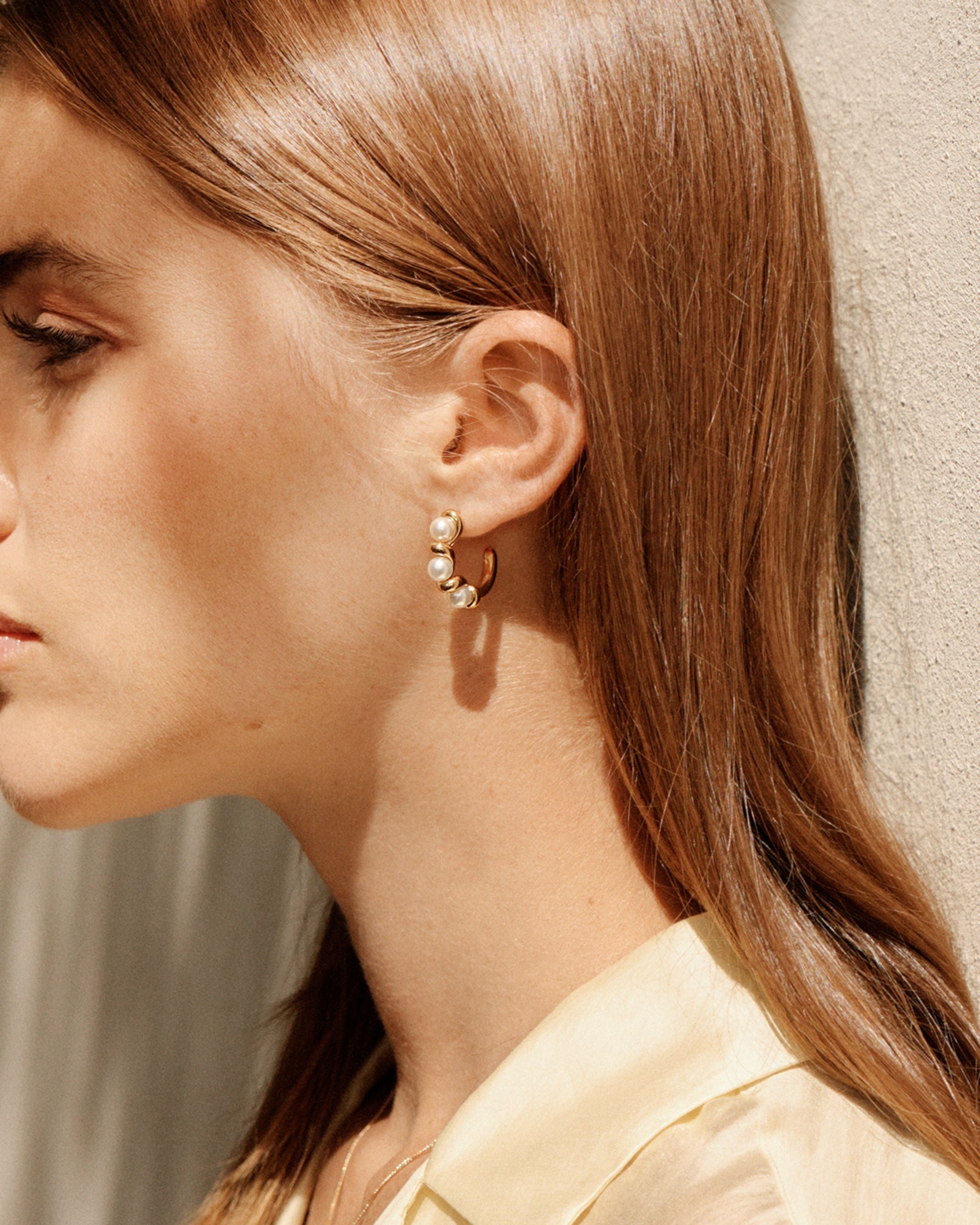 Margot Hoops L Gold EdbladNZ
