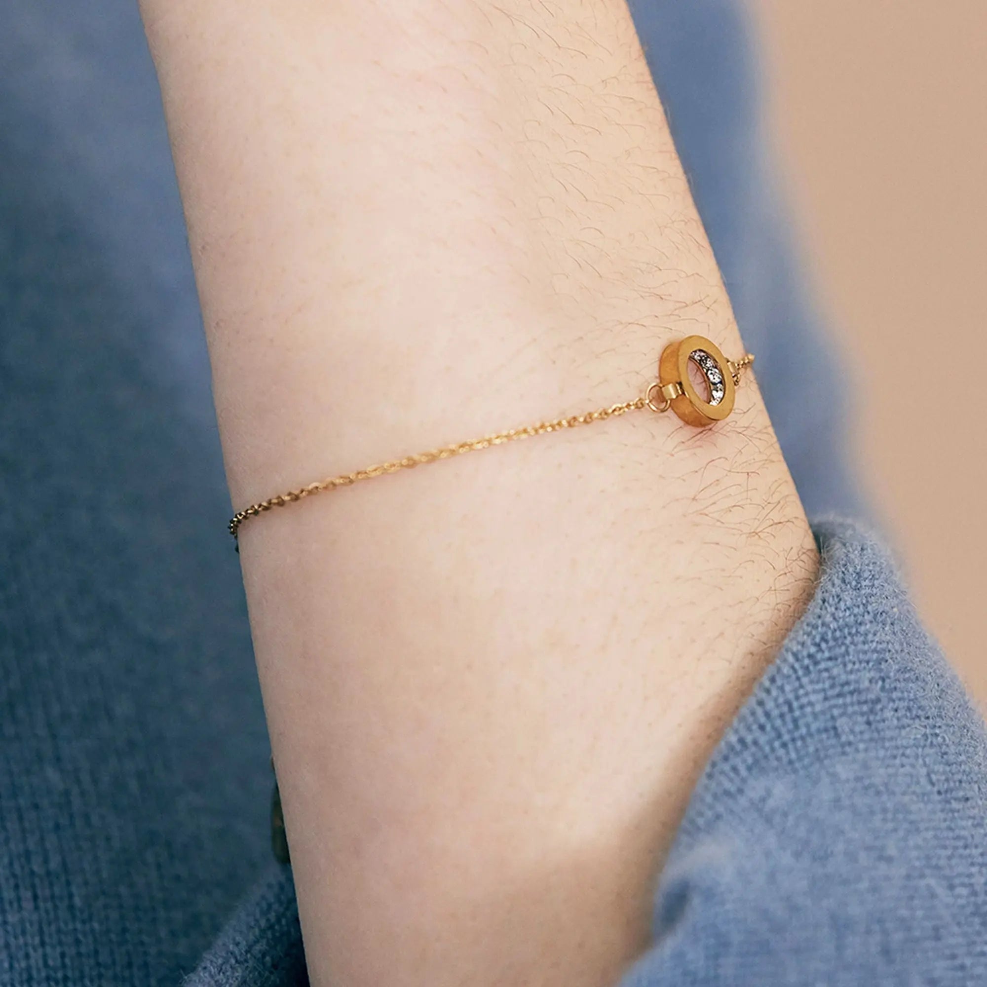 Monaco Bracelet Mini Gold Edblad