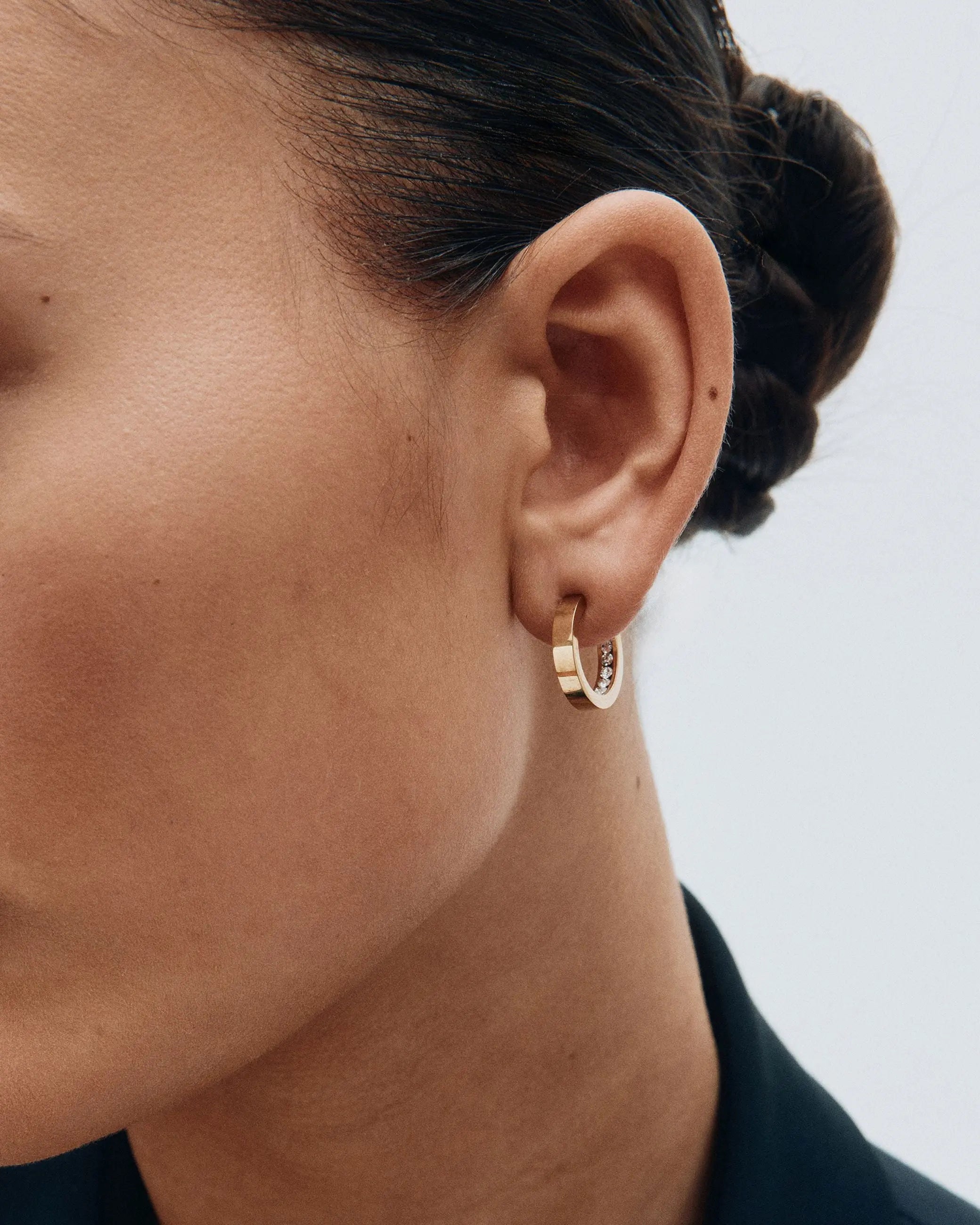 Monaco Earrings Mini Gold Edblad