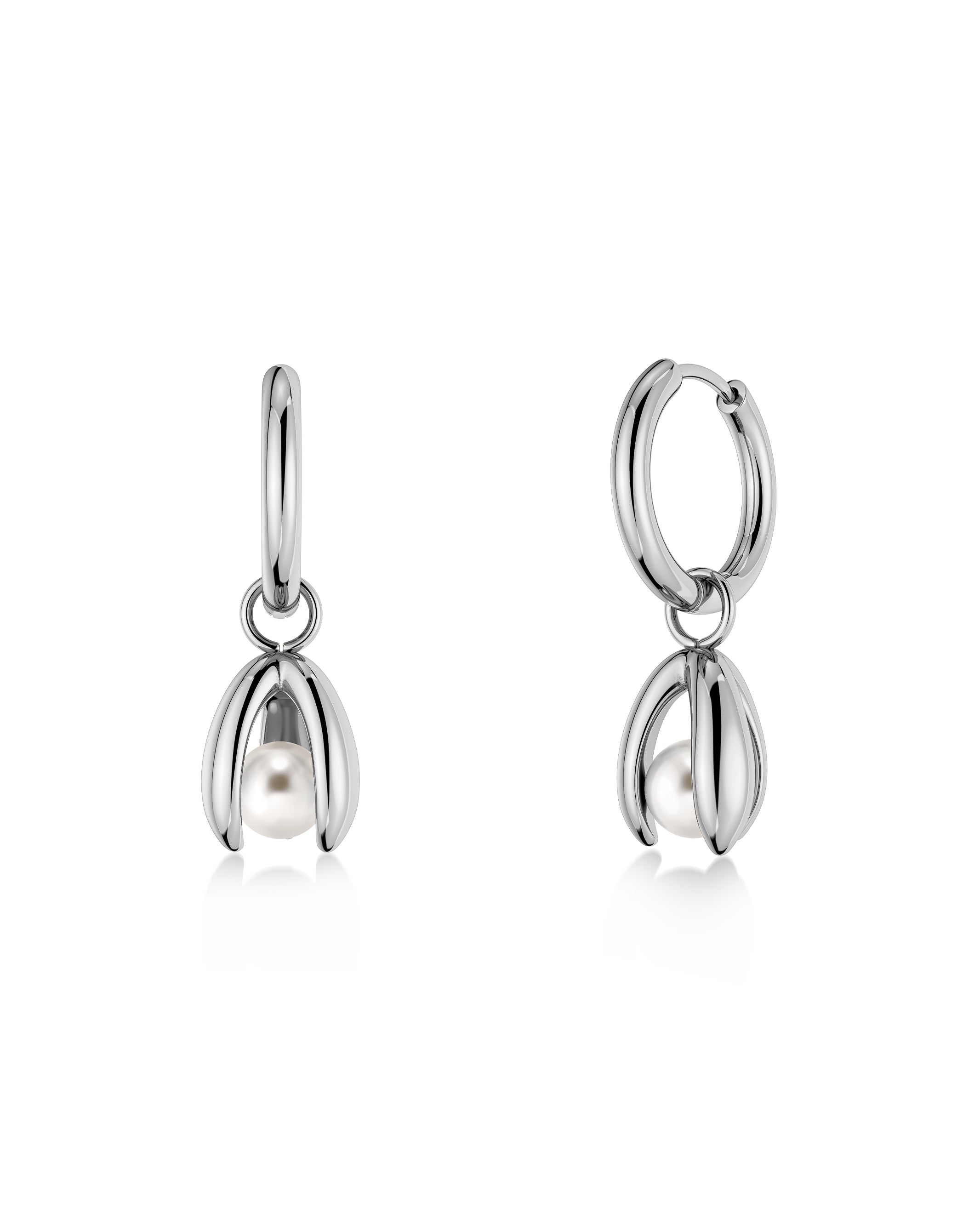 Moonrave Hoops S Silver