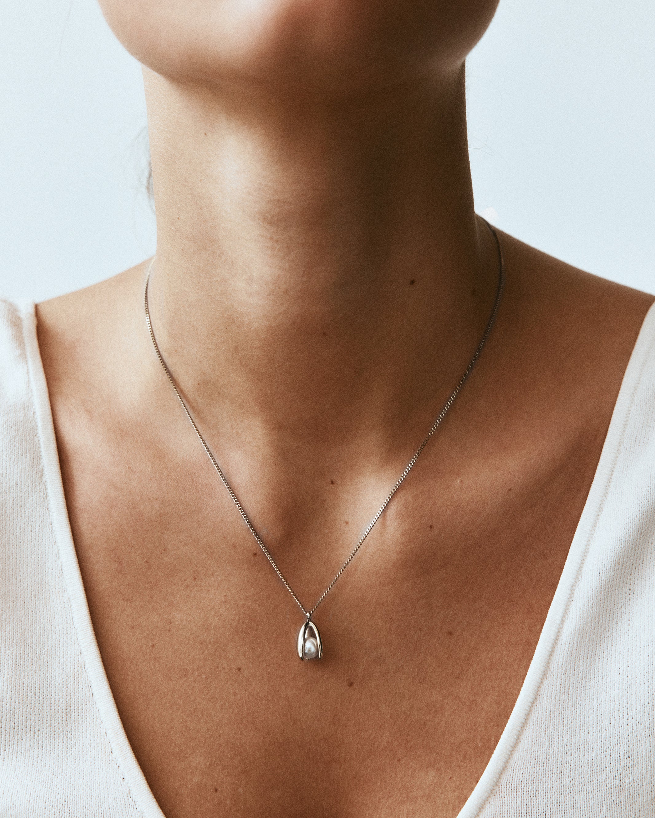 Moonrave Necklace L Silver