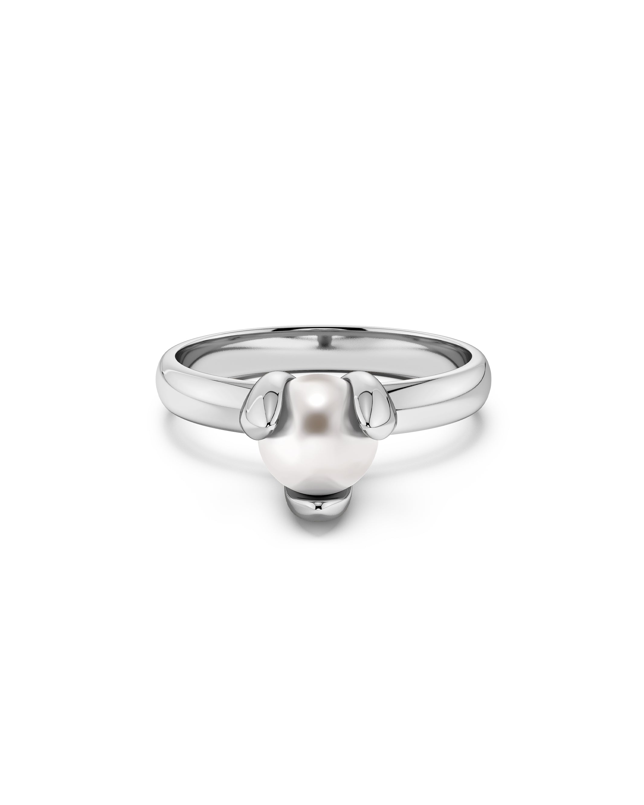 Moonrave Ring L Silver