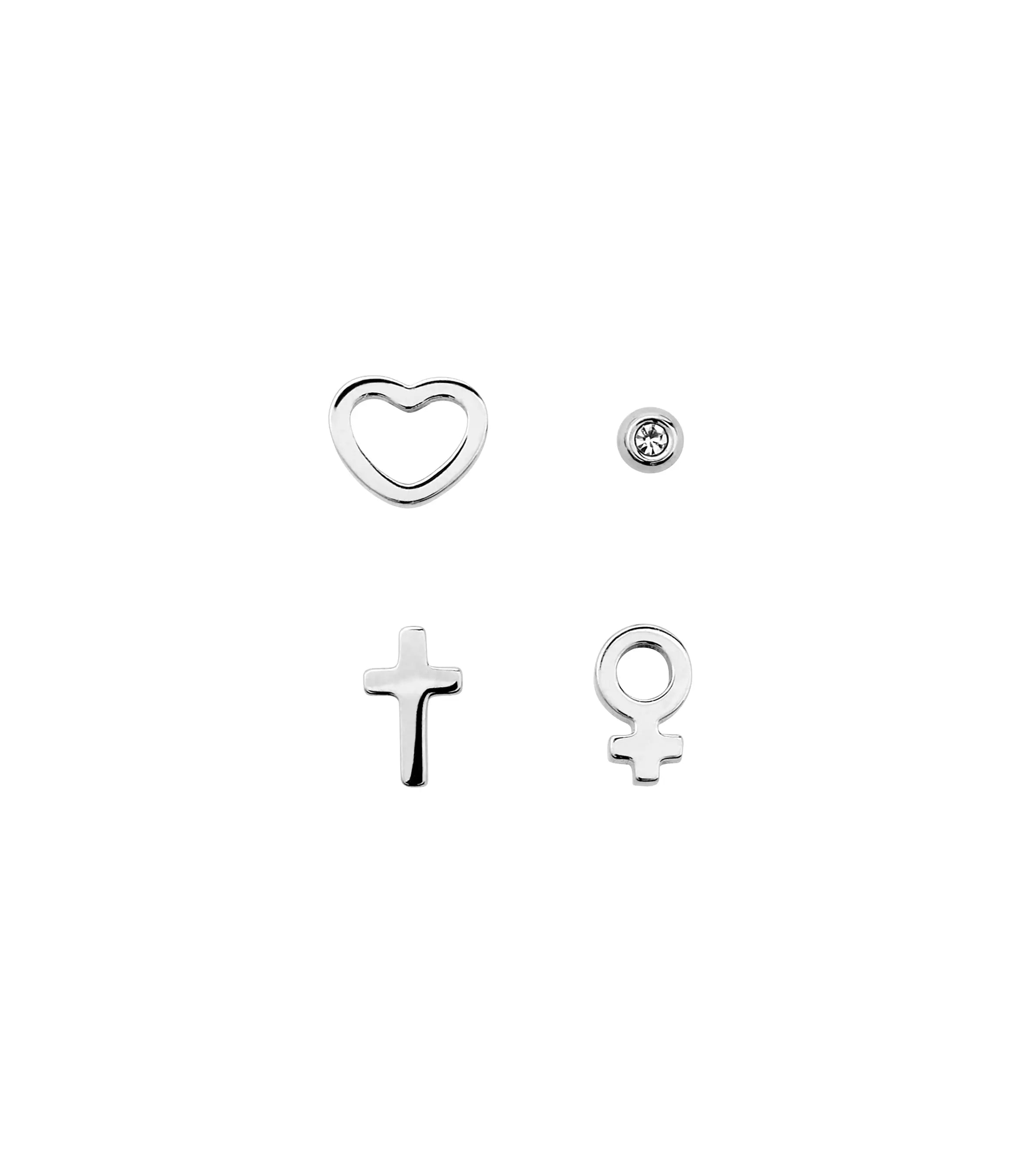 One Studs Silver Edblad