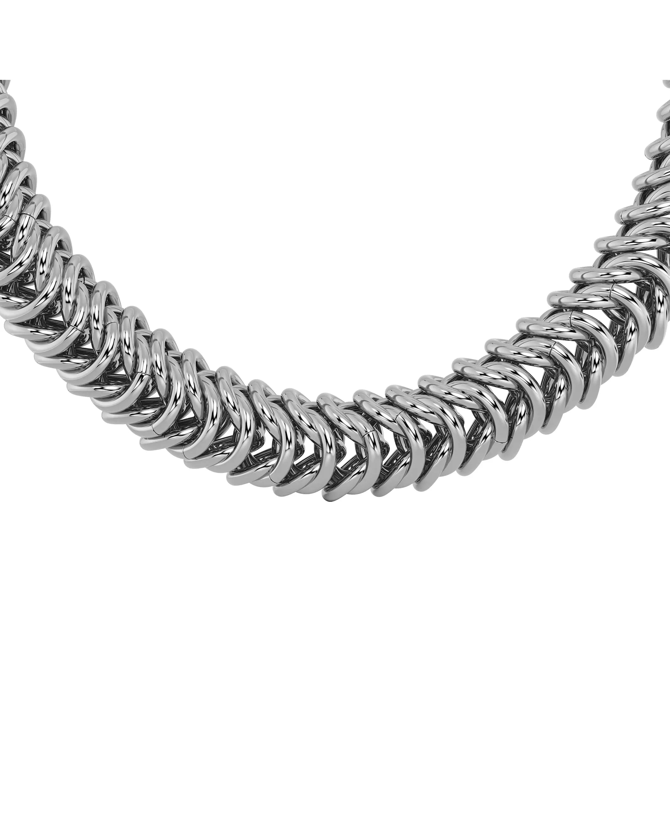 Palazzo Chain Necklace Steel Edblad