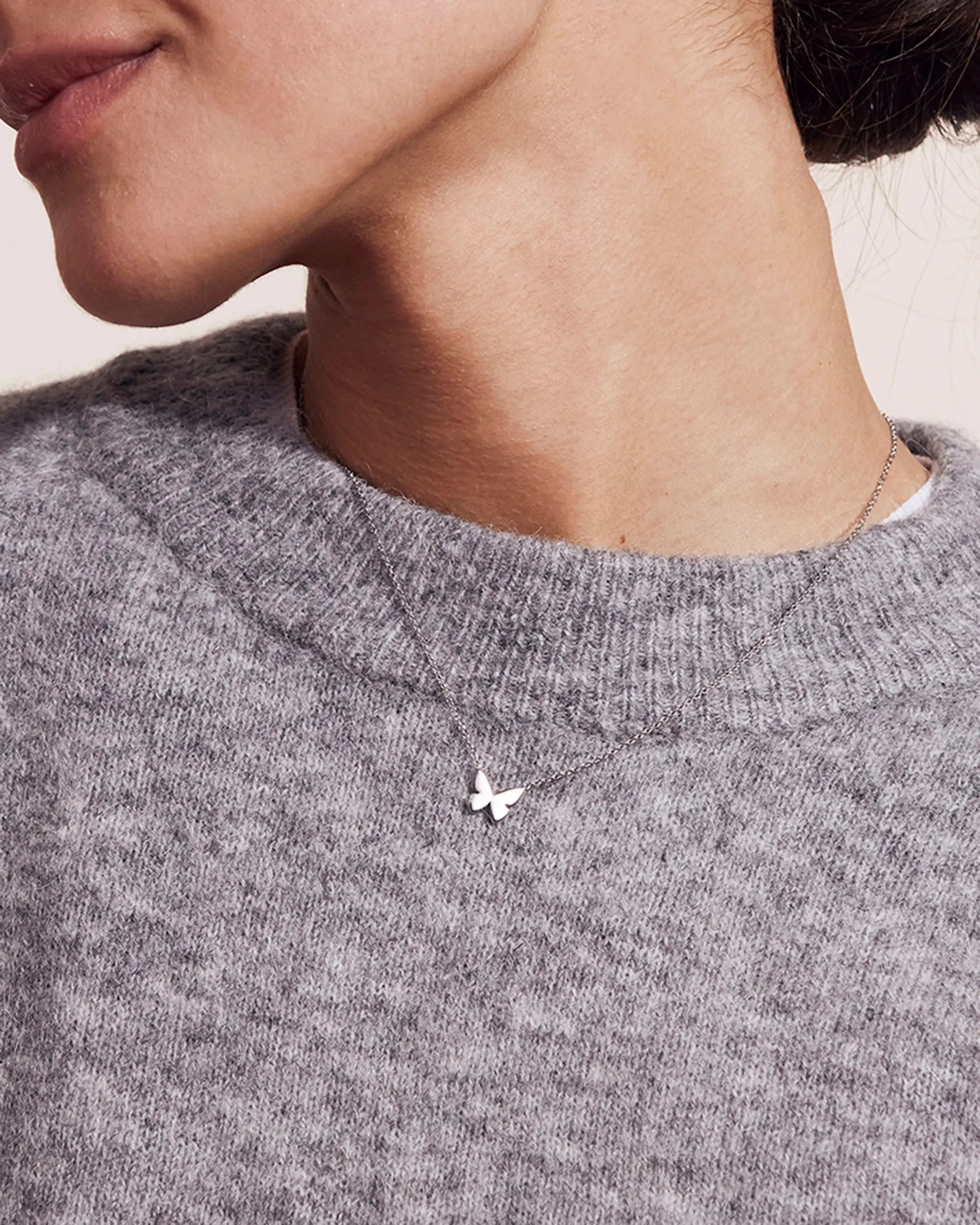 Papillon Necklace Steel Edblad