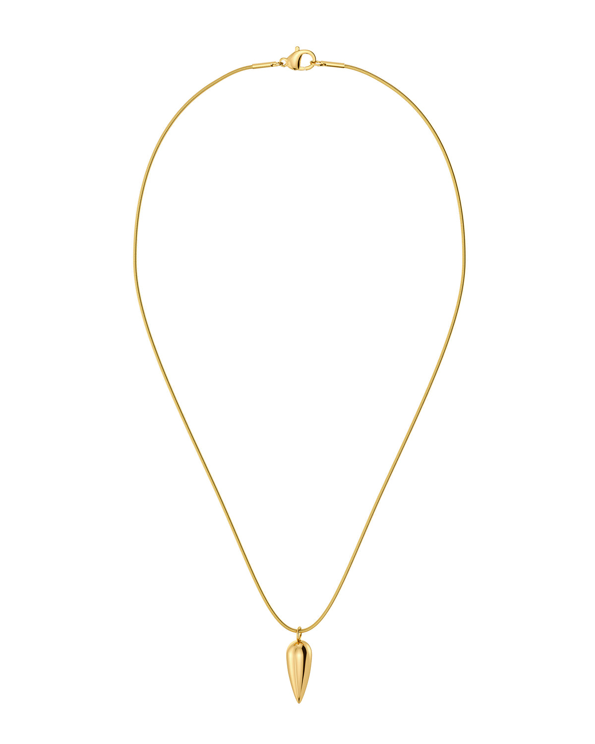 Peak Spike Necklace Gold