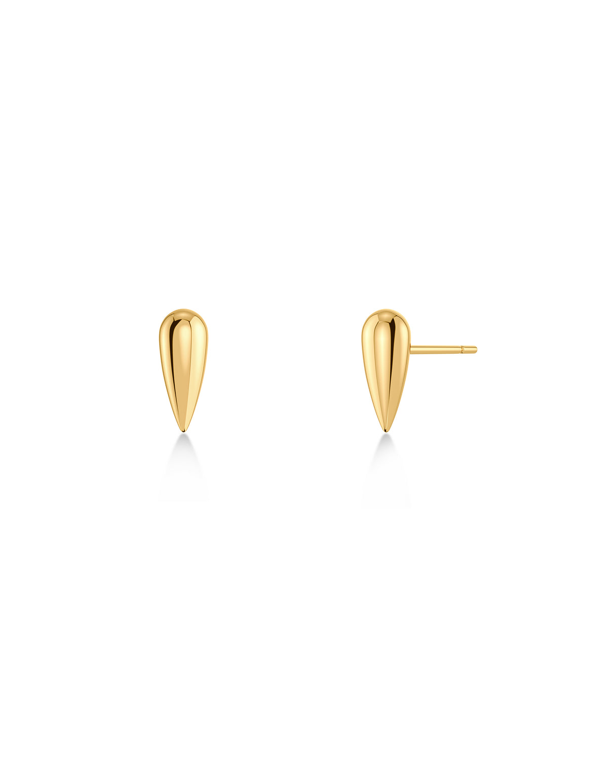 Peak Spike Studs Gold
